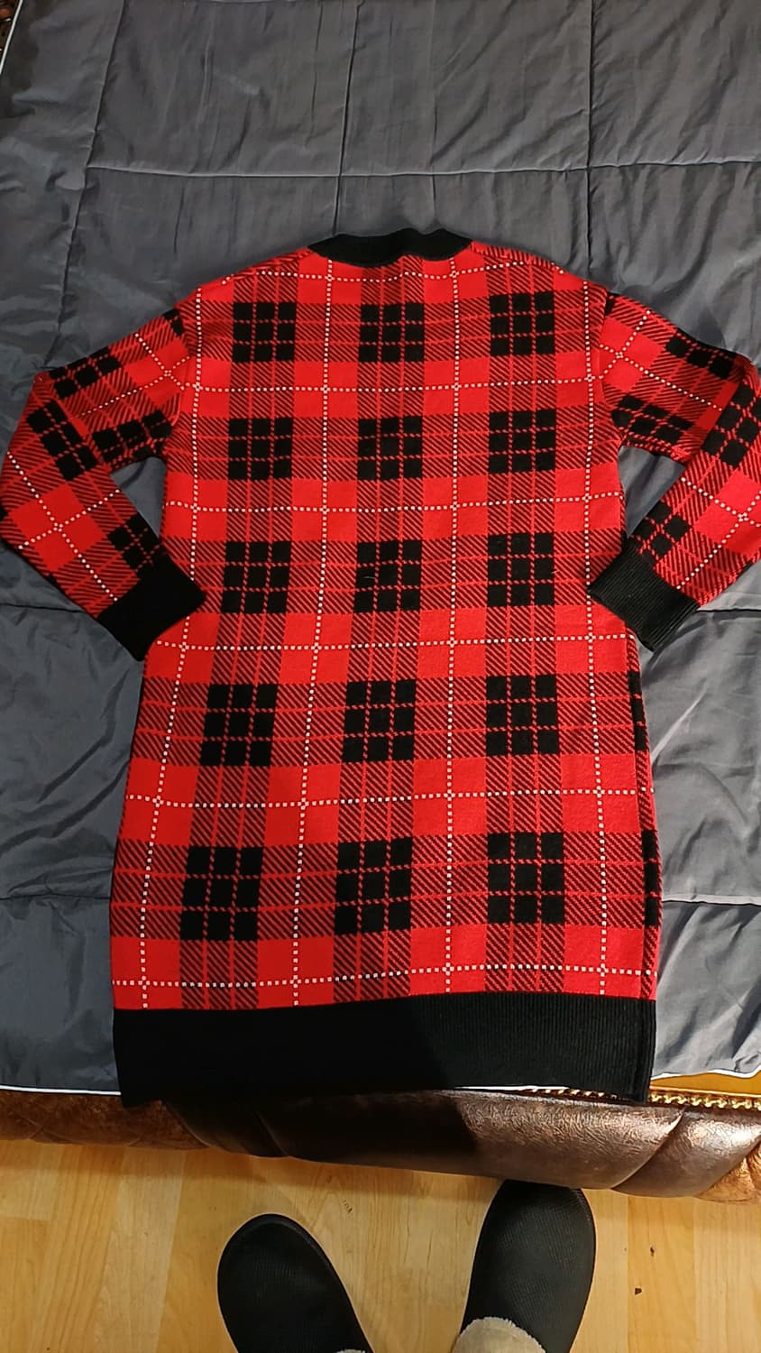 라코스테 오버핏 니트원피스 85 여성55 가슴49 기장89

 상품이미지4