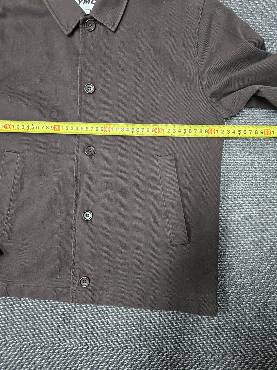 YMC 브라운 코튼 자켓 상품이미지5