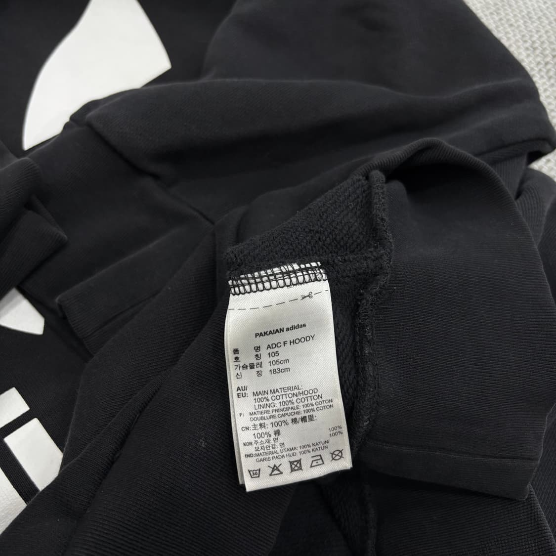 Adidas 빅로고 후드티  상품이미지4