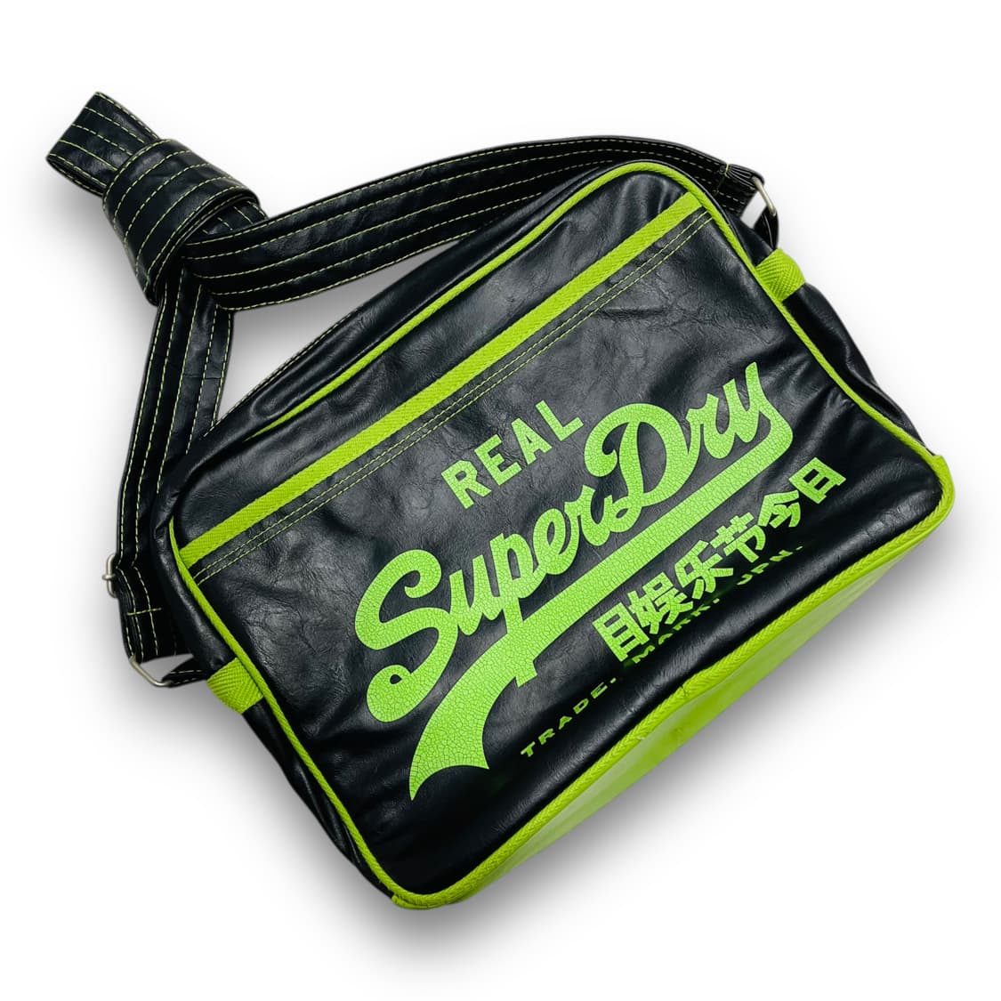 REAL Superdry Green vintage Crossback 상품이미지2