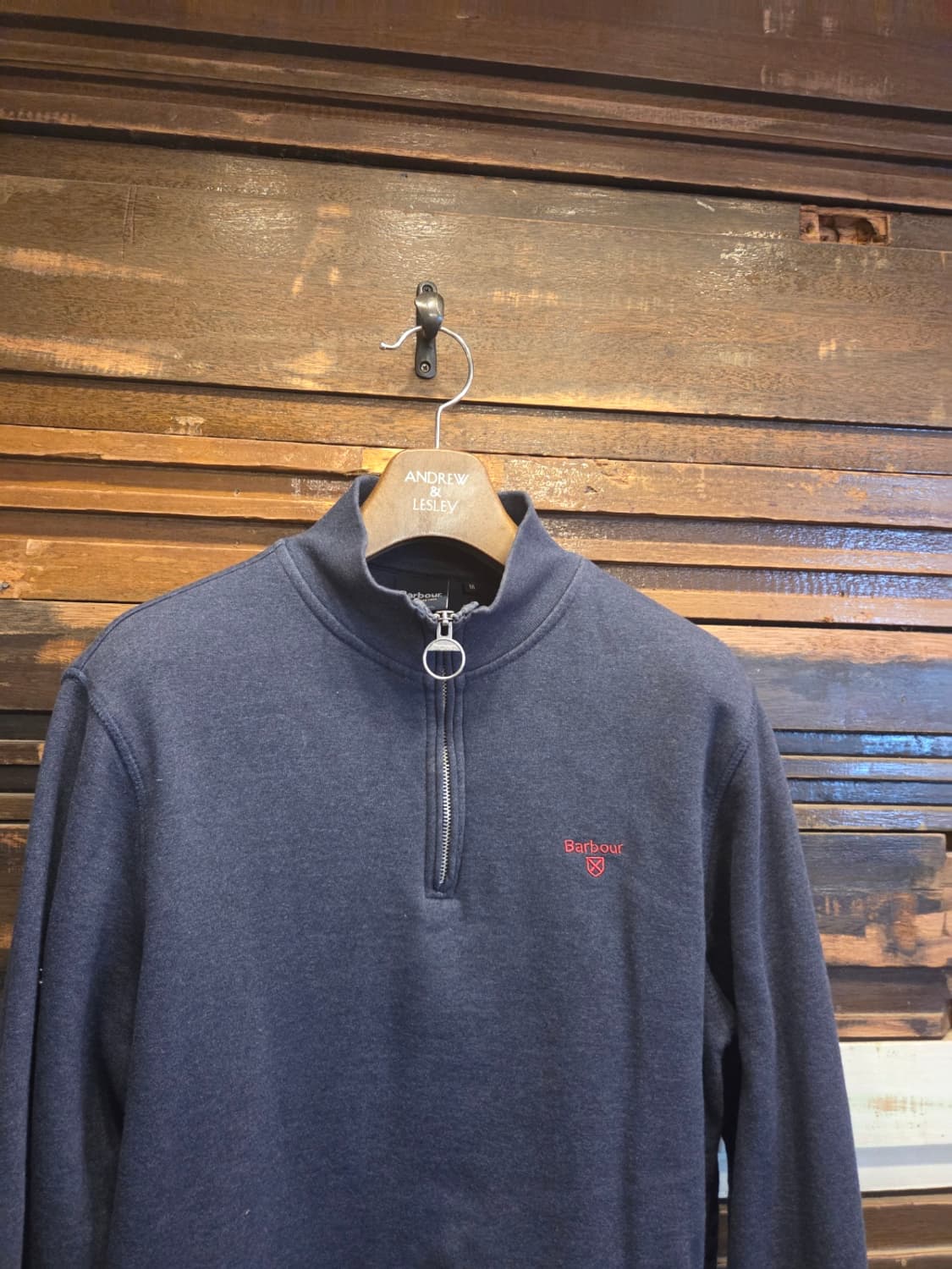 바버 짚업 스웻  상품이미지2