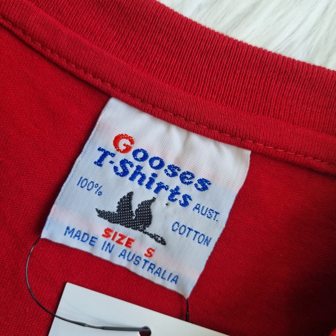 Gooses 빈티지 프린트 티셔츠 1984 상품이미지7