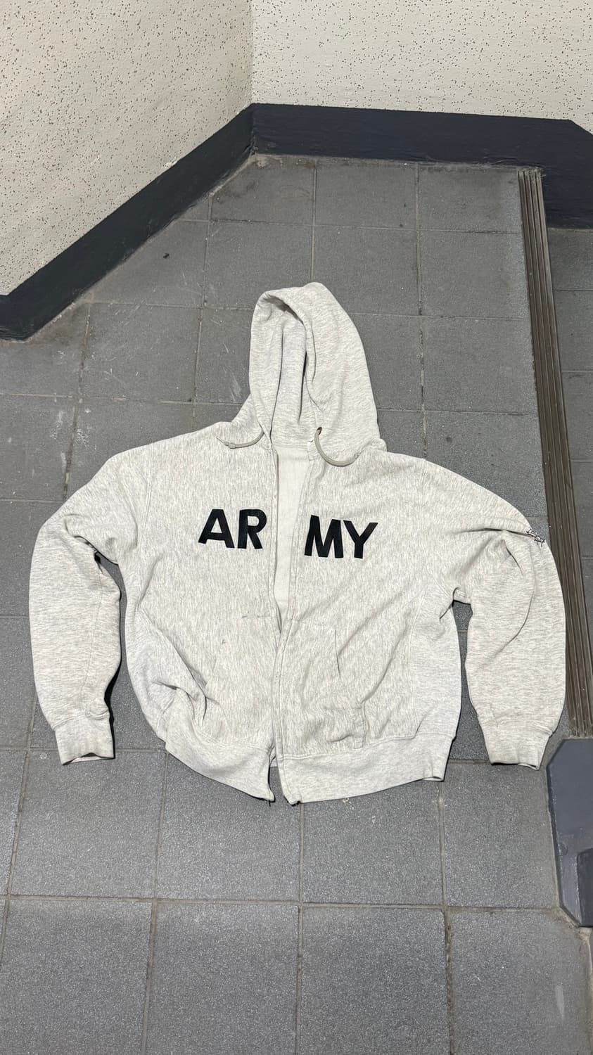 90s Us army PFU 후드 상품이미지1