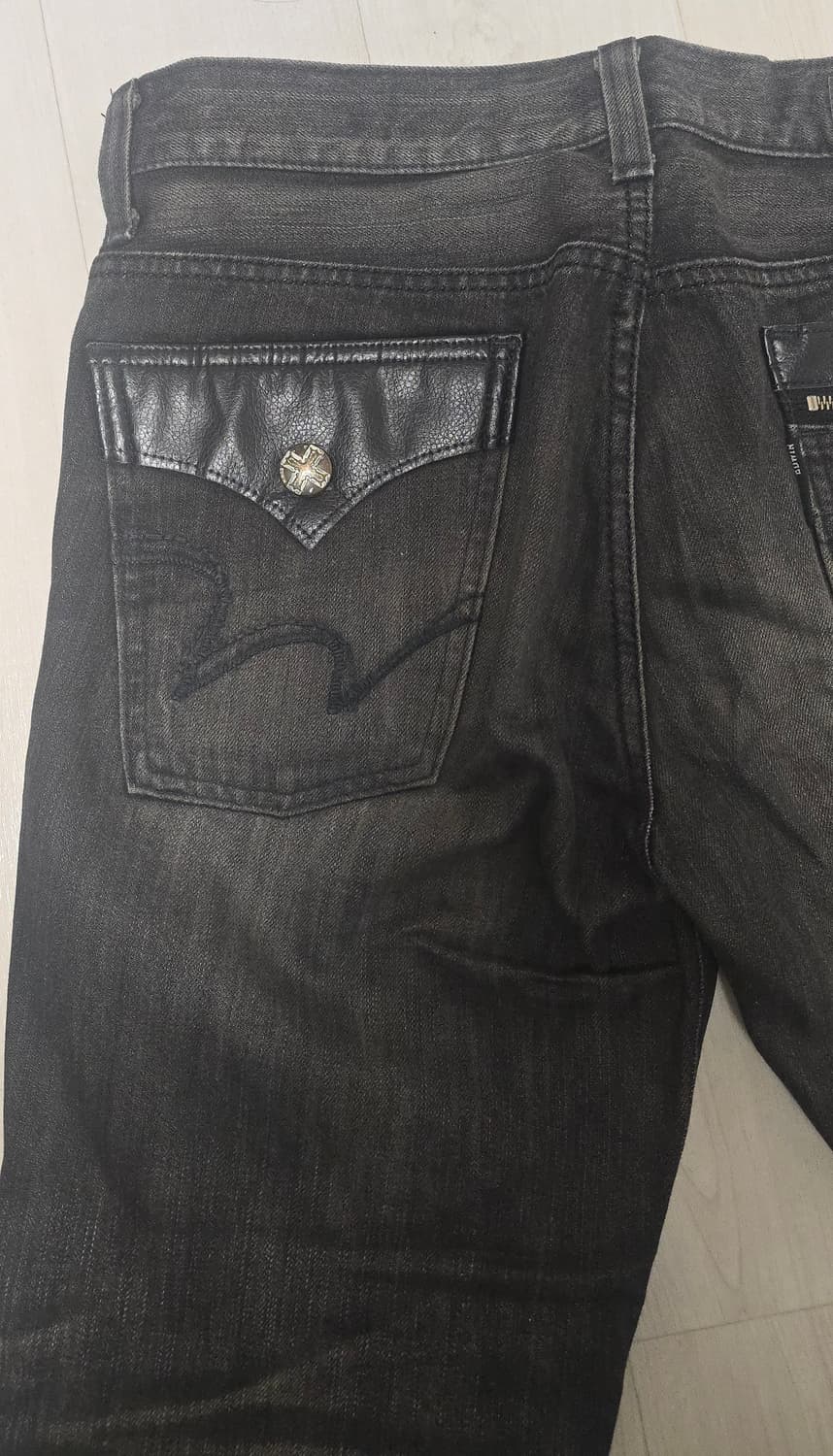 에드윈 흑청 데님 33 상품이미지1