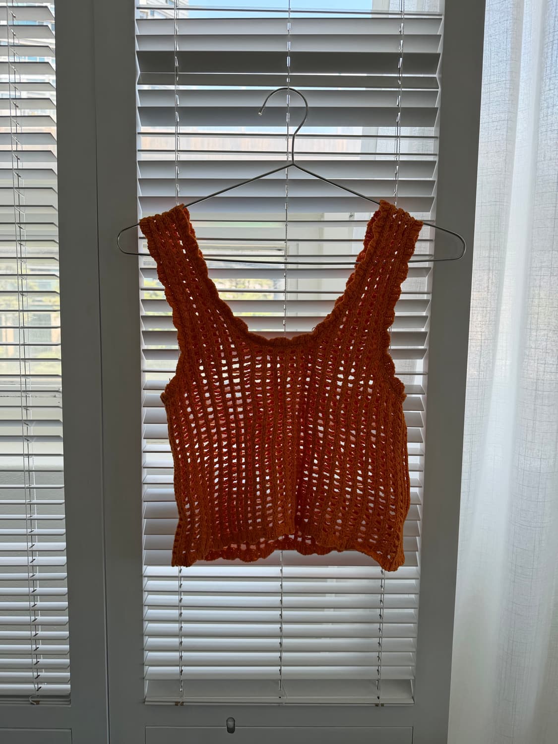 vintage orange kint sleeveless  상품이미지8