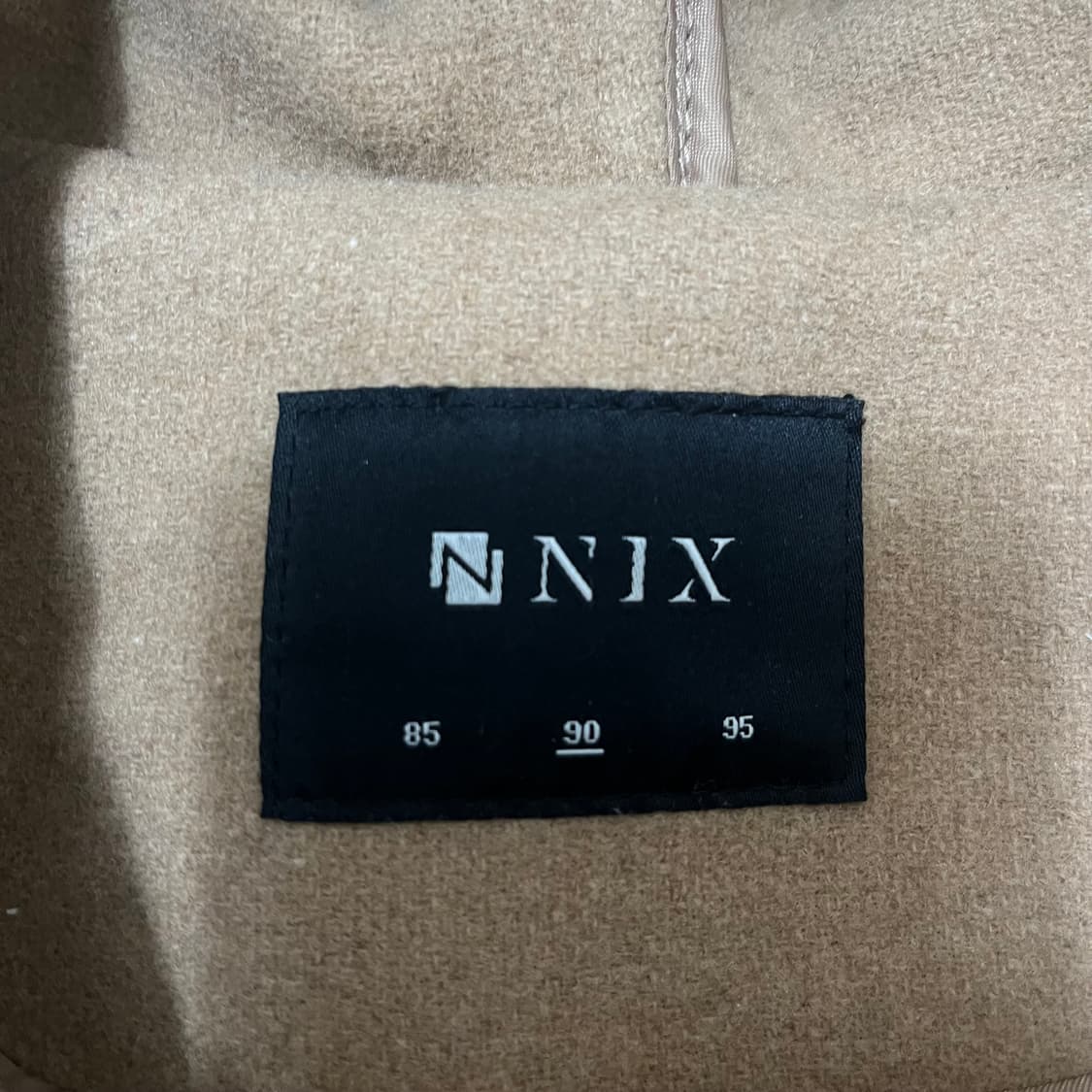 닉스 스탠다드 더플 후드 떡볶이코트 S(90) 상품이미지4