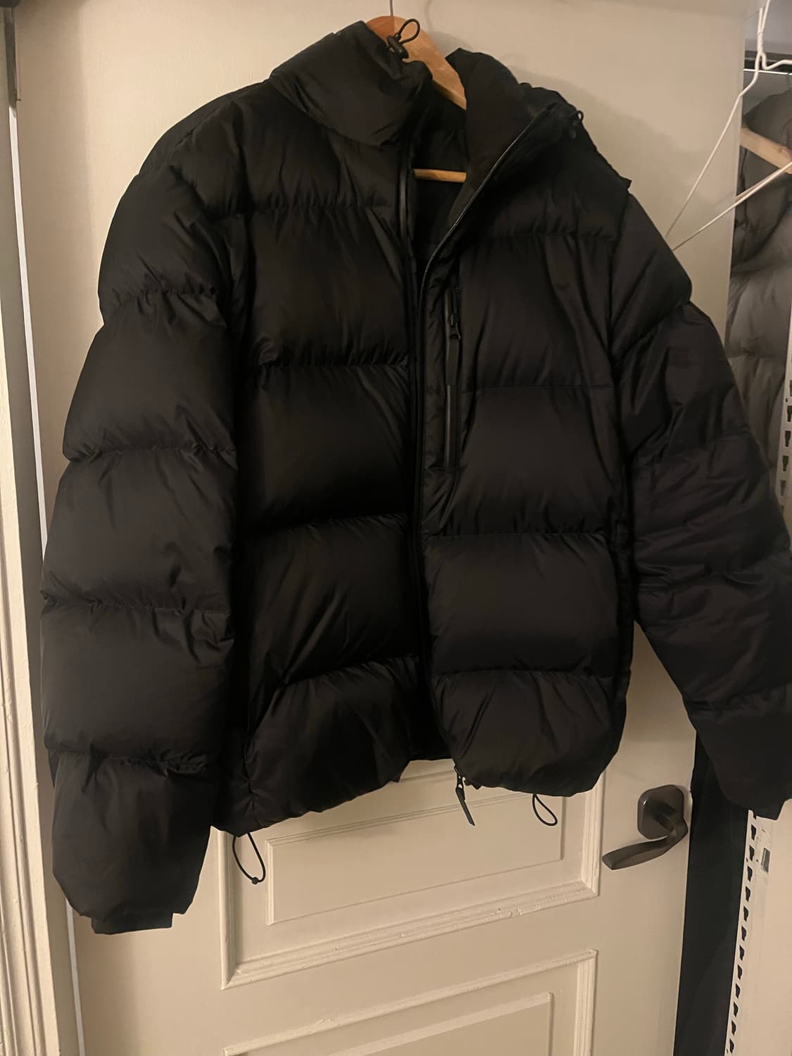 스노우피크 후드 구스 다운 자켓 블랙 상품이미지2