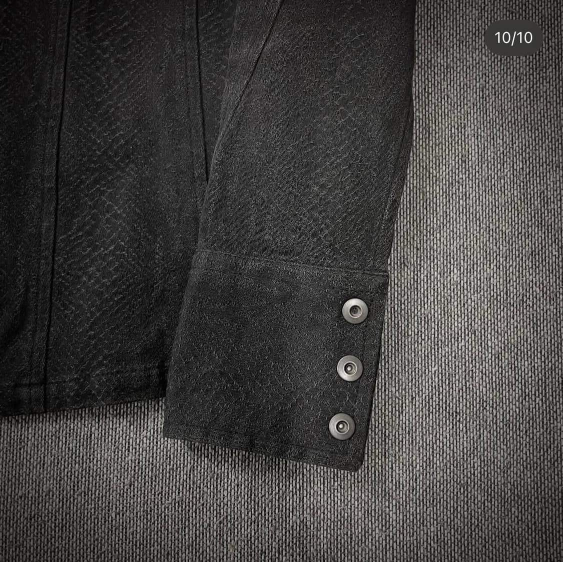 5351 pour les Hommes python texture shir 상품이미지8