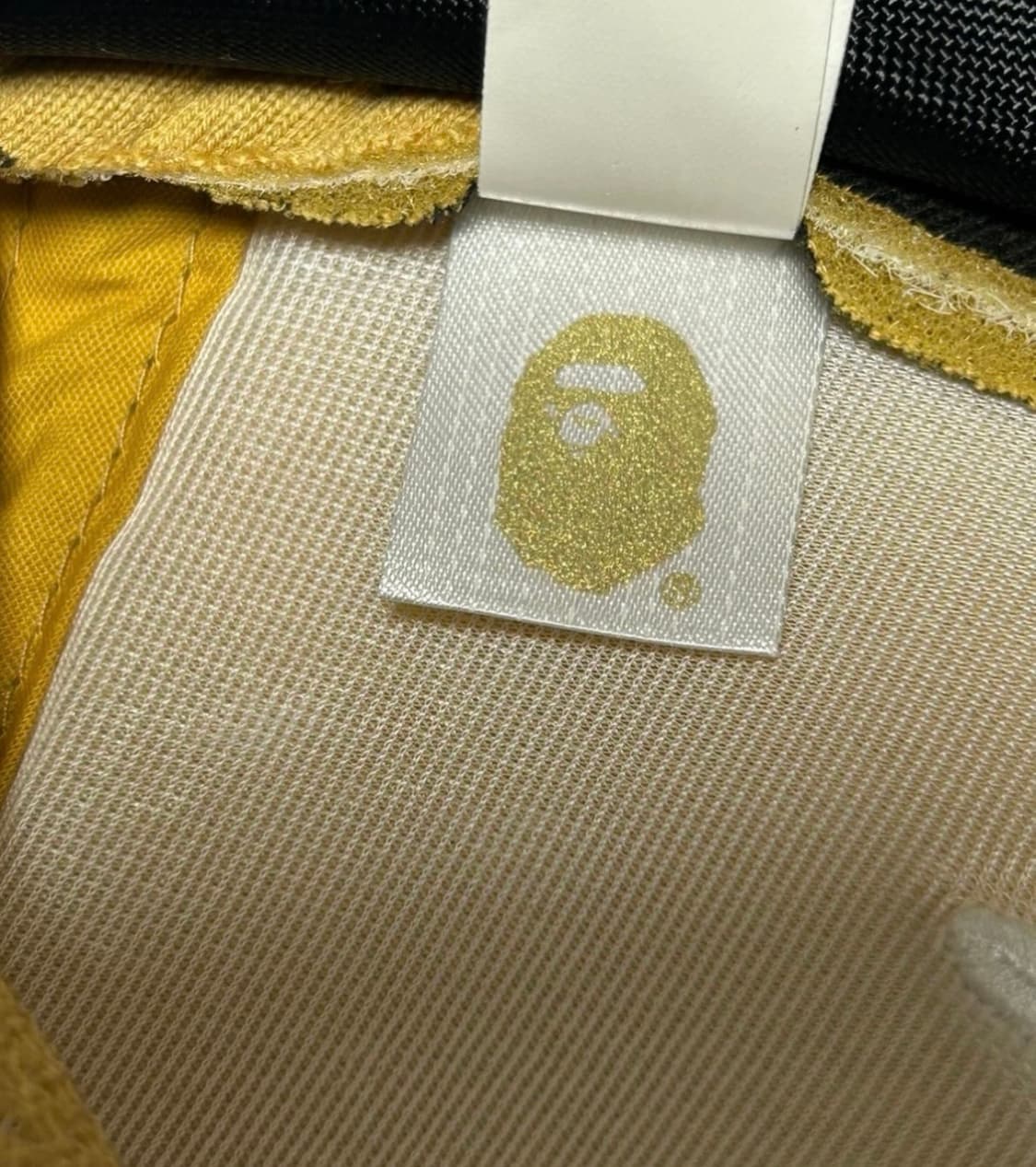 Stussy x BAPE Trucker Cap Yellow 스투시 베이프 상품이미지5