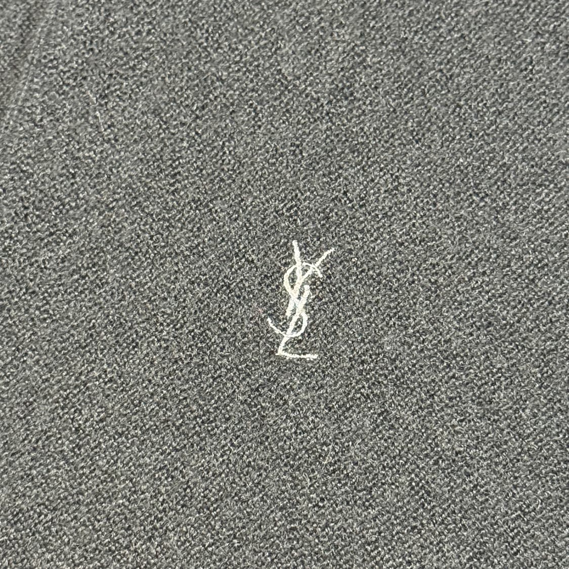 XL) YSL 입생로랑 가디건 블랙 상품이미지4