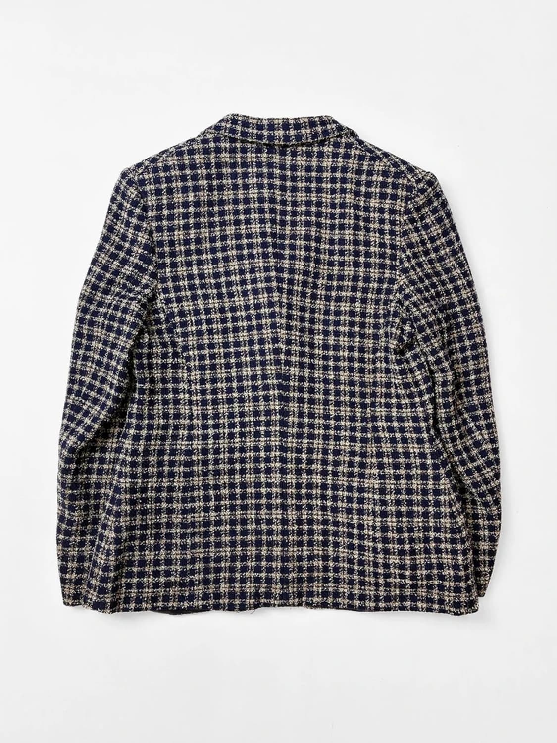 버버리 90s 올드머니룩 울 체크 블레이저 자켓 PN5235 상품이미지4