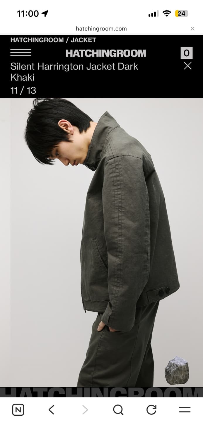 해칭룸 Silent Harrington 자켓  상품이미지1