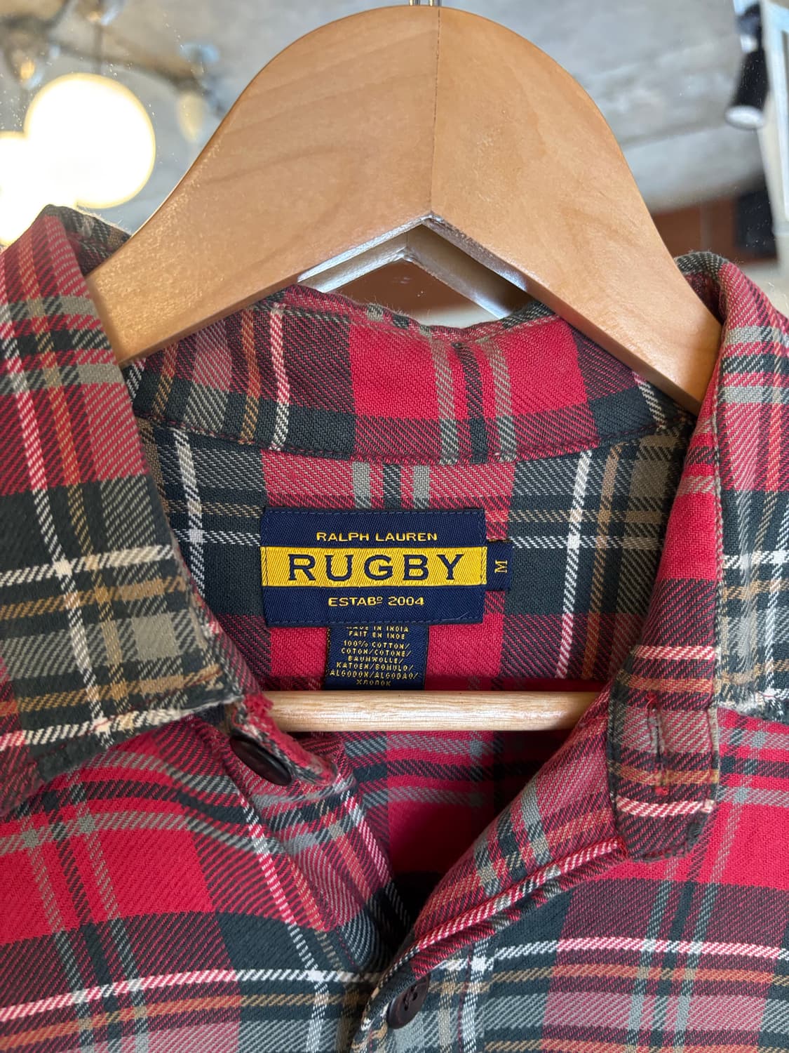 랄프로렌 럭비 체크 셔츠 상품이미지3