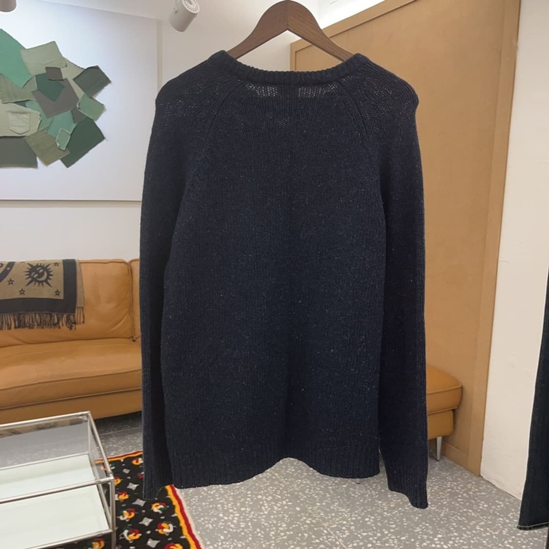 칼하트 WIP 앙글리스틱 캐주얼 오버핏 울 니트 M C06769 상품이미지4