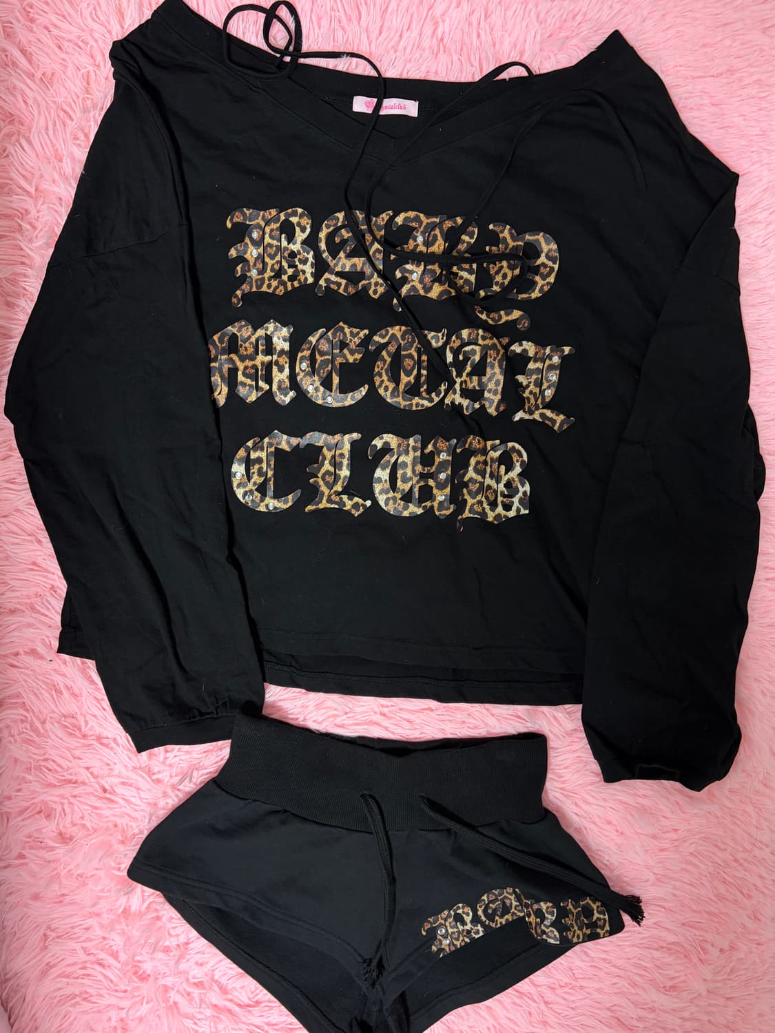Babymetalclub leopard set 상품이미지3