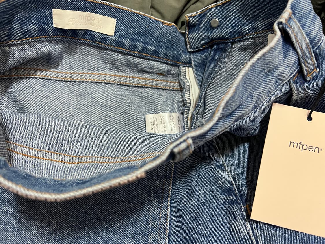 mfpen regular jeans 엠에프펜 데님 상품이미지10