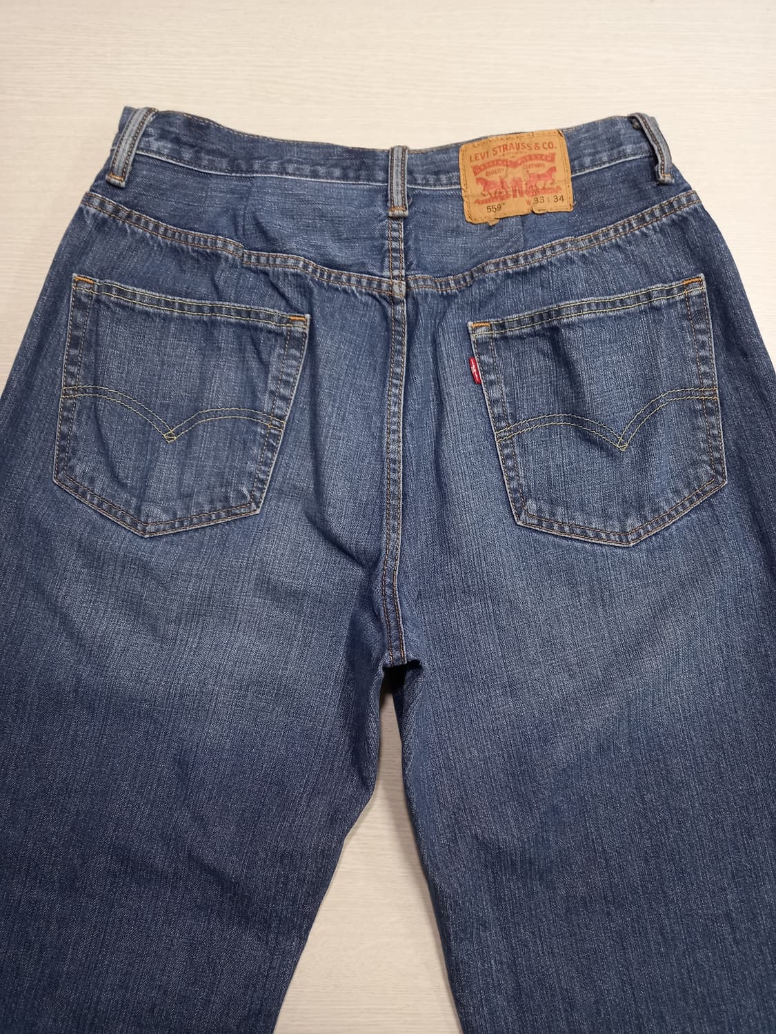 31 리바이스559 워싱 와이드진 커스텀 31-480 상품이미지4