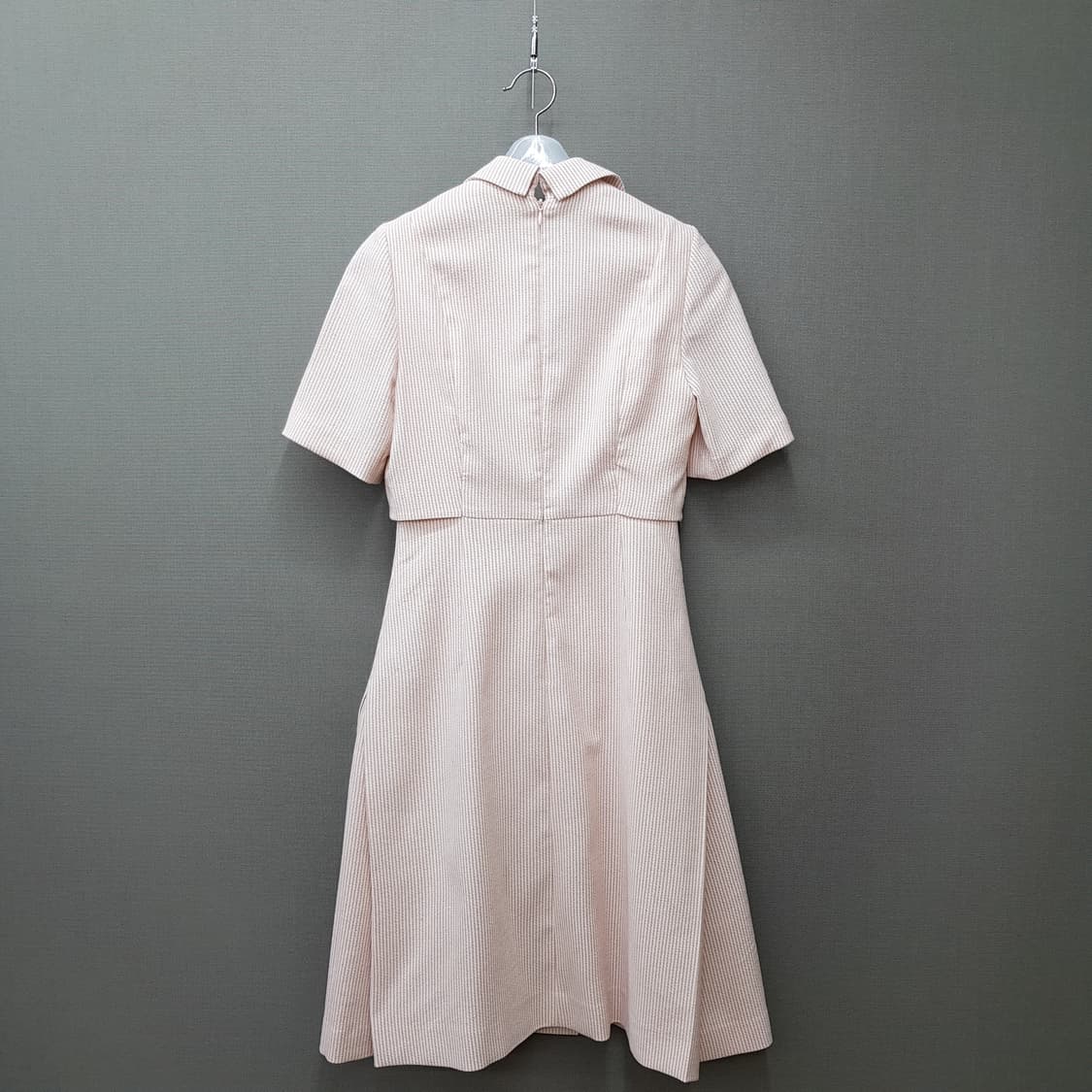 듀엘 DEWL 2022더블버튼 플레어 원피스 55사이즈 상품이미지5