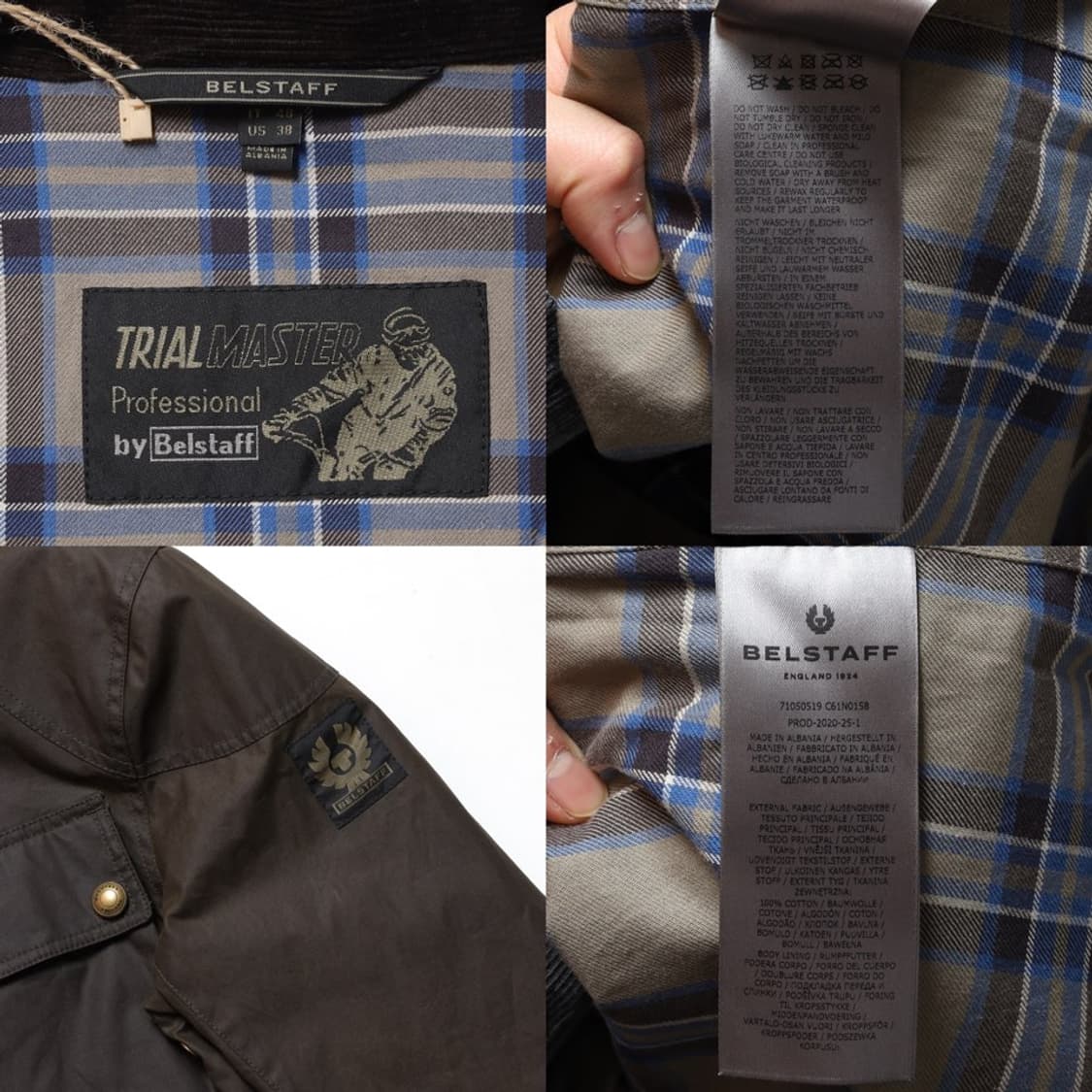 벨스타프 Belstaff Waxed Trial Master 
 상품이미지8
