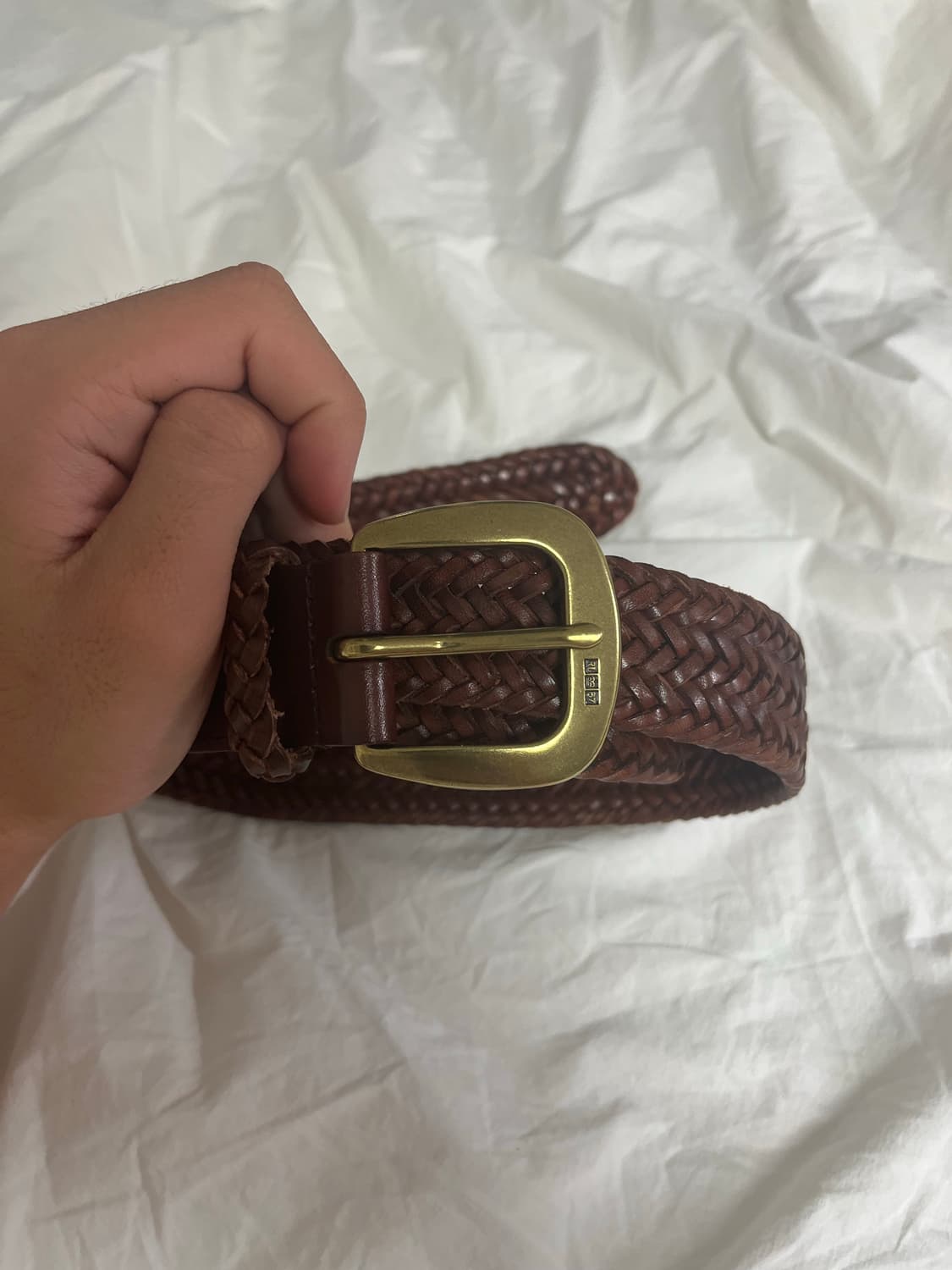 폴로 레더 위빙 벨트 상품이미지2