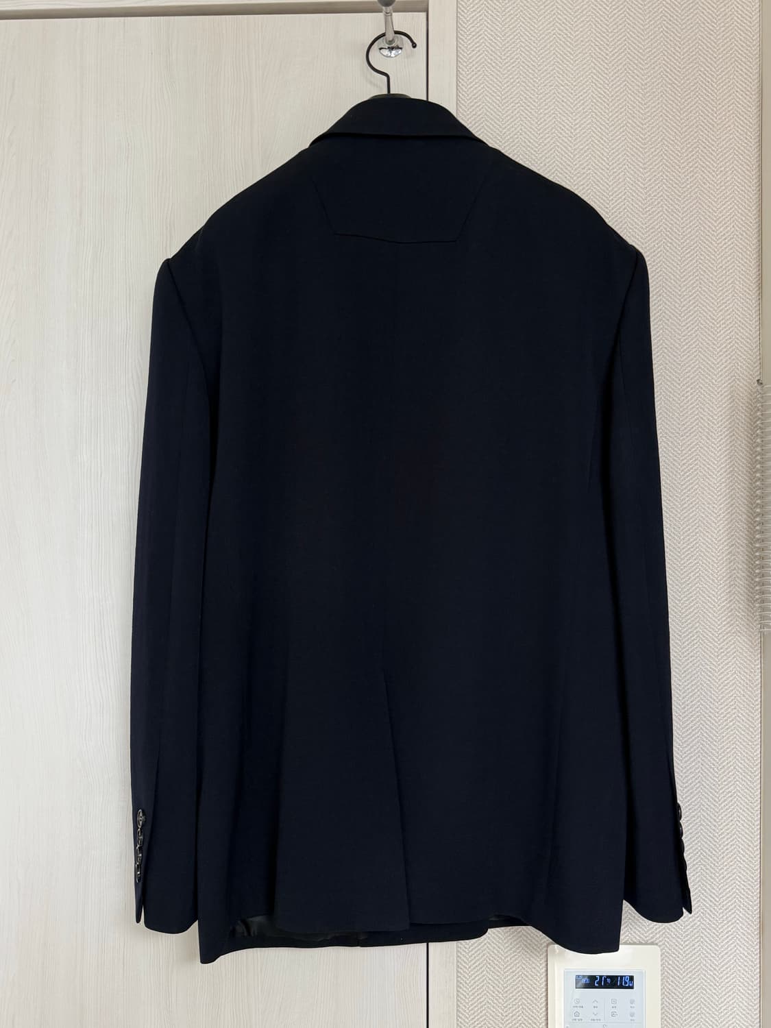 (48,48) 24fw 준지 울 셋업 네이비 상품이미지2