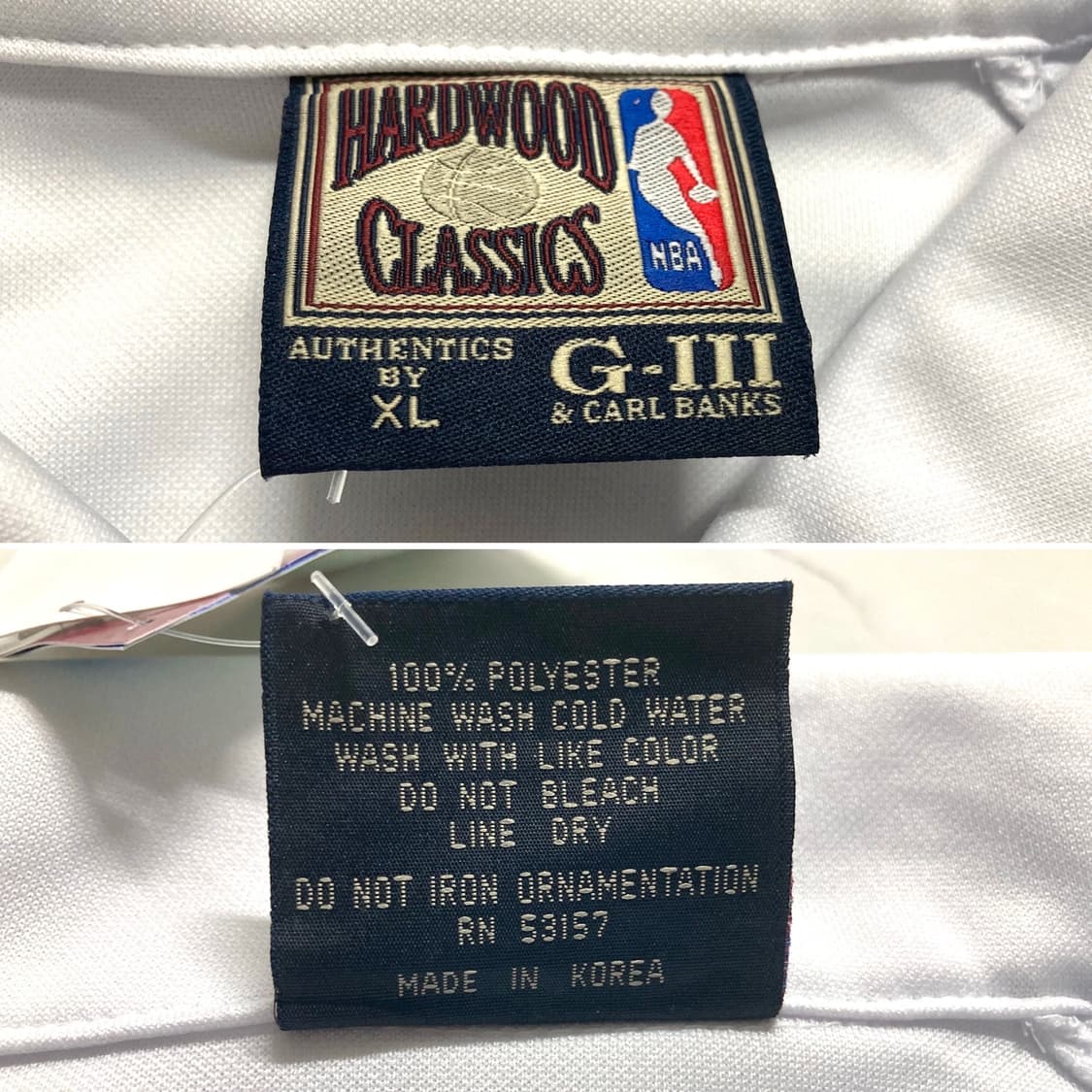 (새상품)90s 하드우드 NBA 보스턴 셀틱스 반팔 저지 105-110 상품이미지4