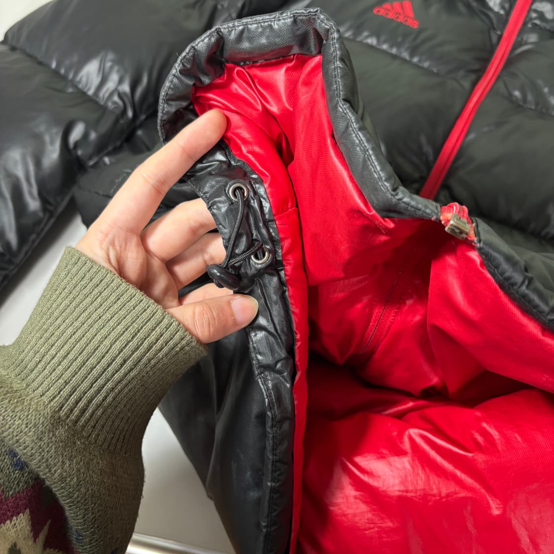 L 100 아디다스 리버풀 11시즌 구스다운 패딩점퍼 상품이미지3