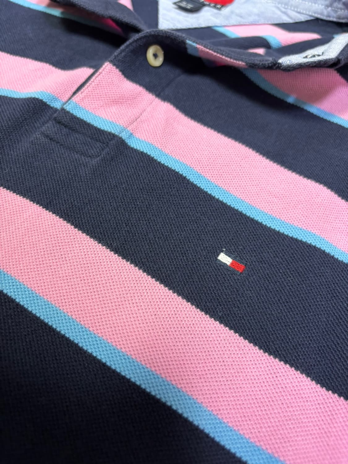 타미힐피거 스트라이프 반팔카라티 상품이미지6