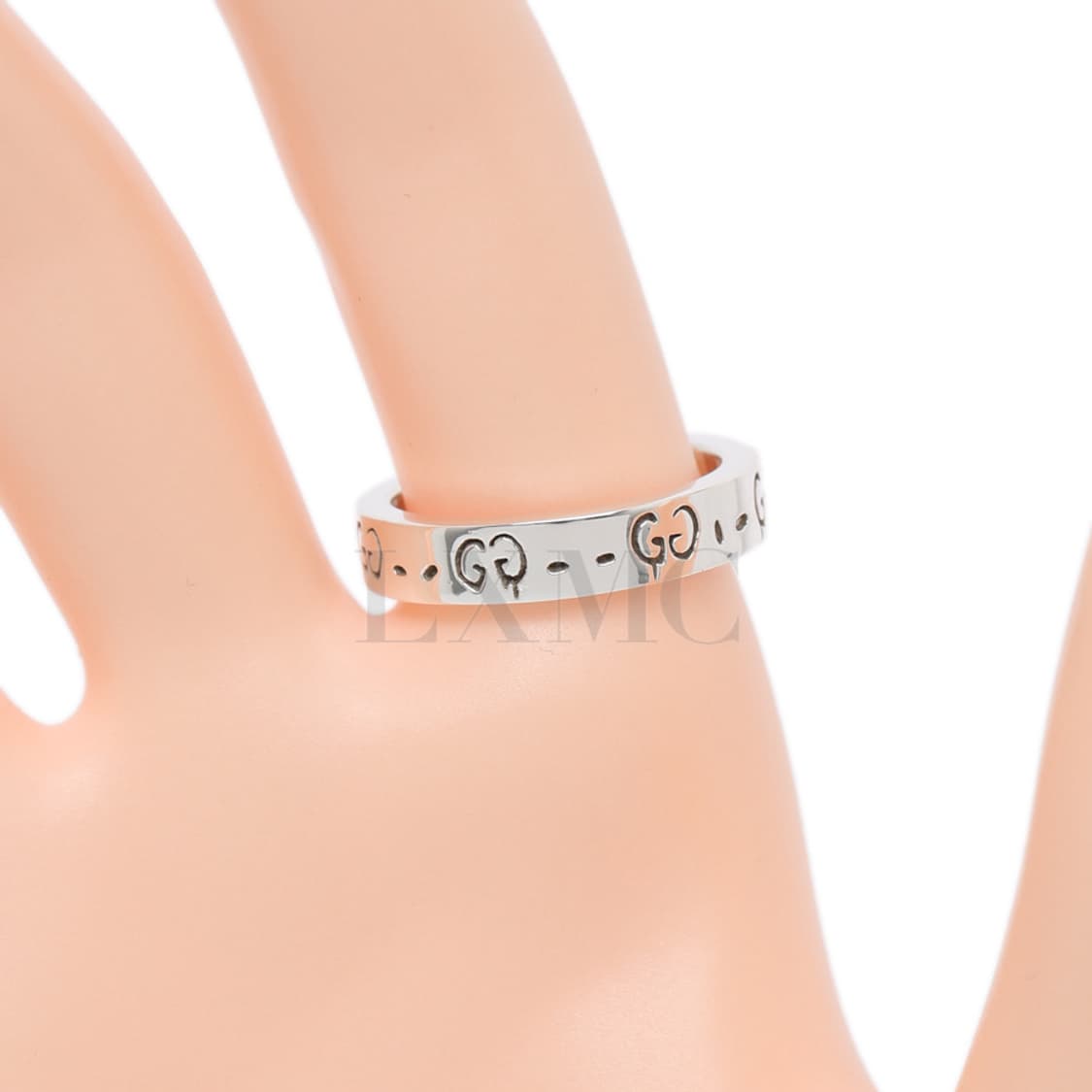 구찌 GG로고 실버링 고스트 반지 실버 반지 9호 477932 상품이미지8