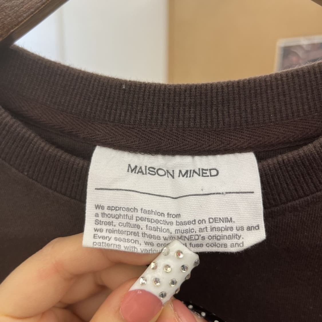 메종미네드 빈티지 캐주얼 레이어드 롱슬리브 S C10270 상품이미지5