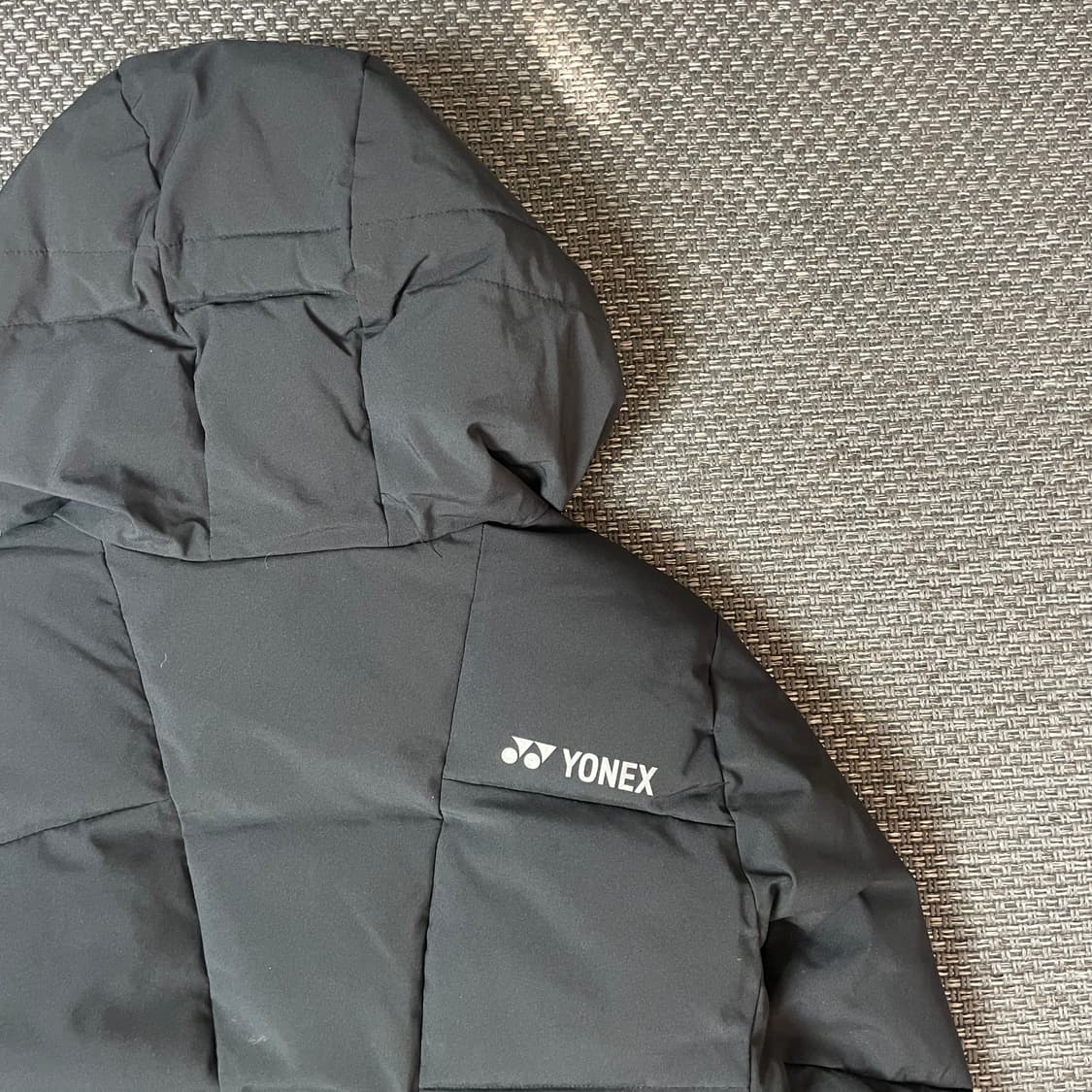 요넥스 오렌지 로고 블랙 푸퍼 패딩 90 상품이미지7