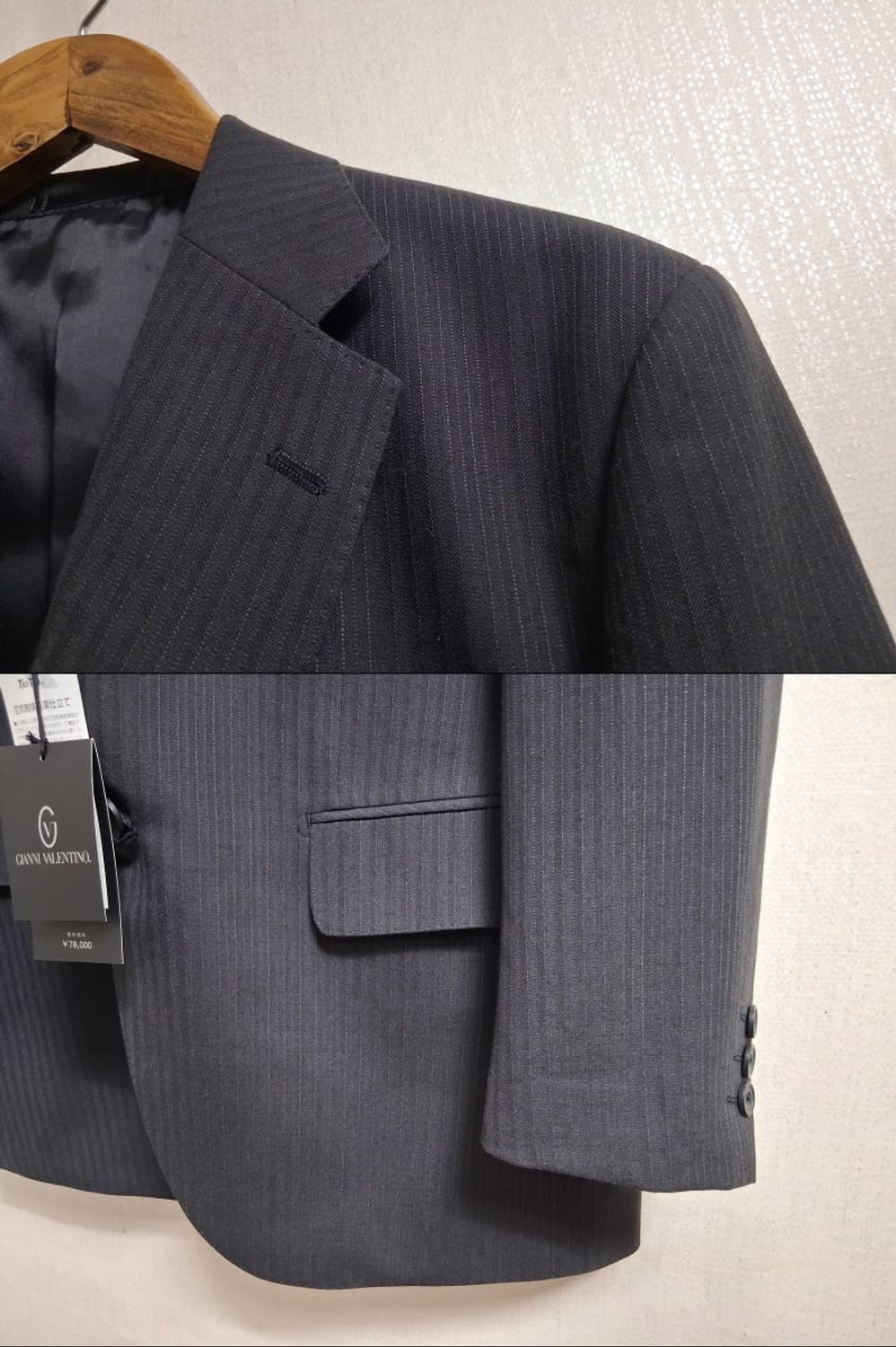 지아니 발렌티노 남성 춘추 정장셋업 새상품상태100 32인치 상품이미지4