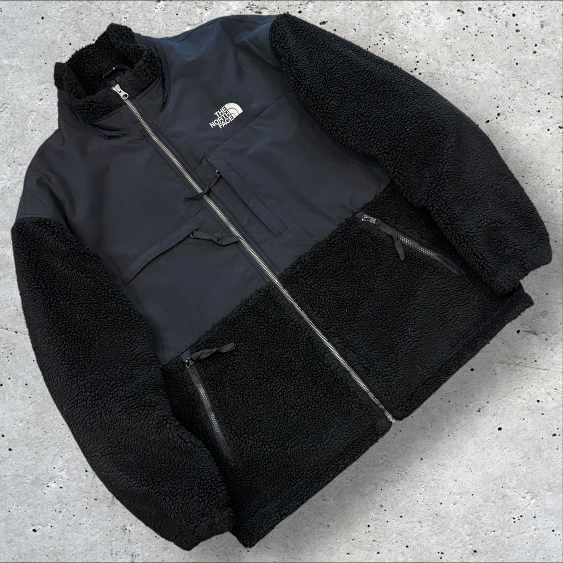 [2XL] 노스페이스 데날리 후리스 자켓 블랙 B445 상품이미지1