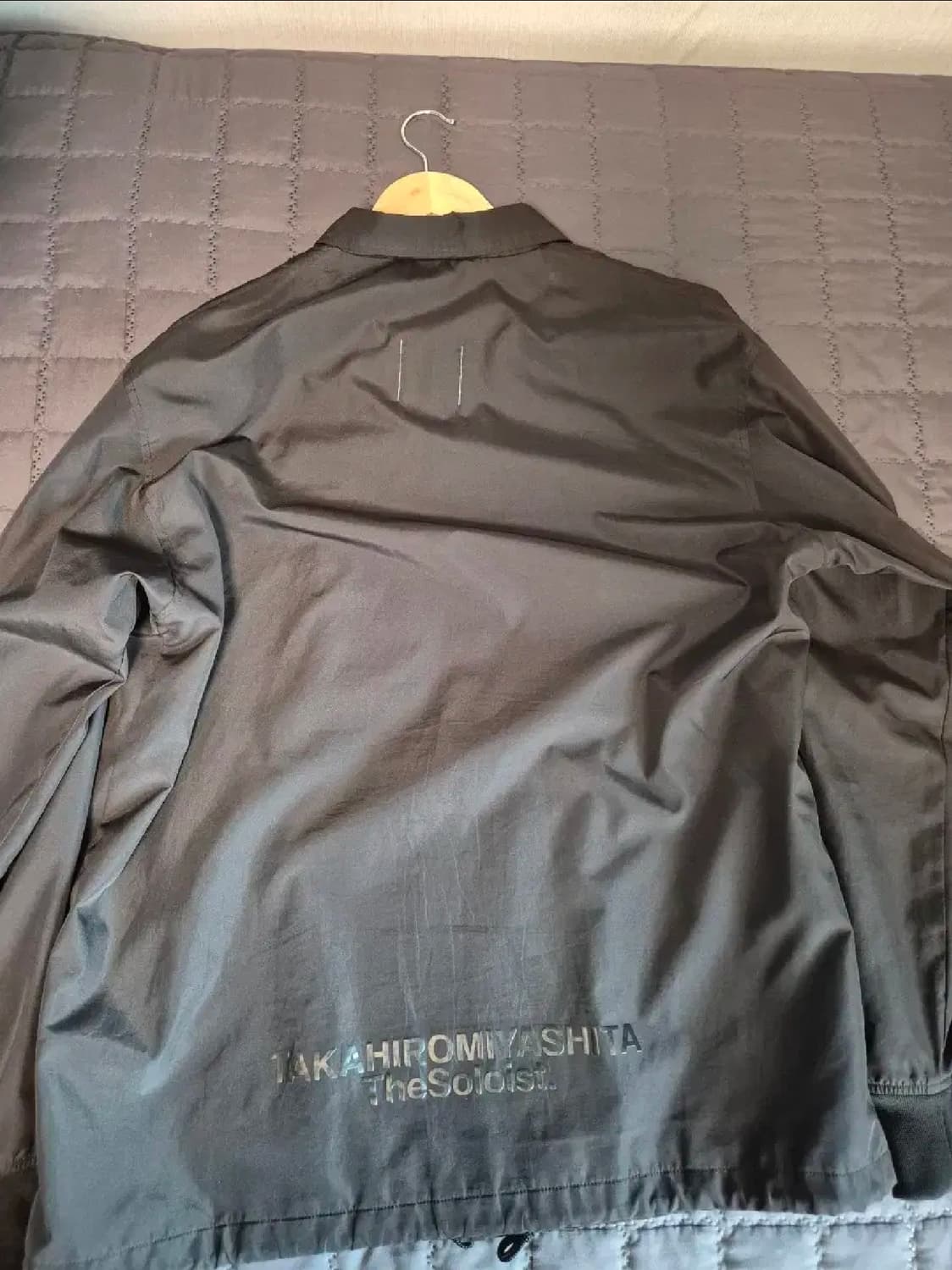 뉴에라x솔로이스트 코치자켓 블랙 XL 상품이미지2