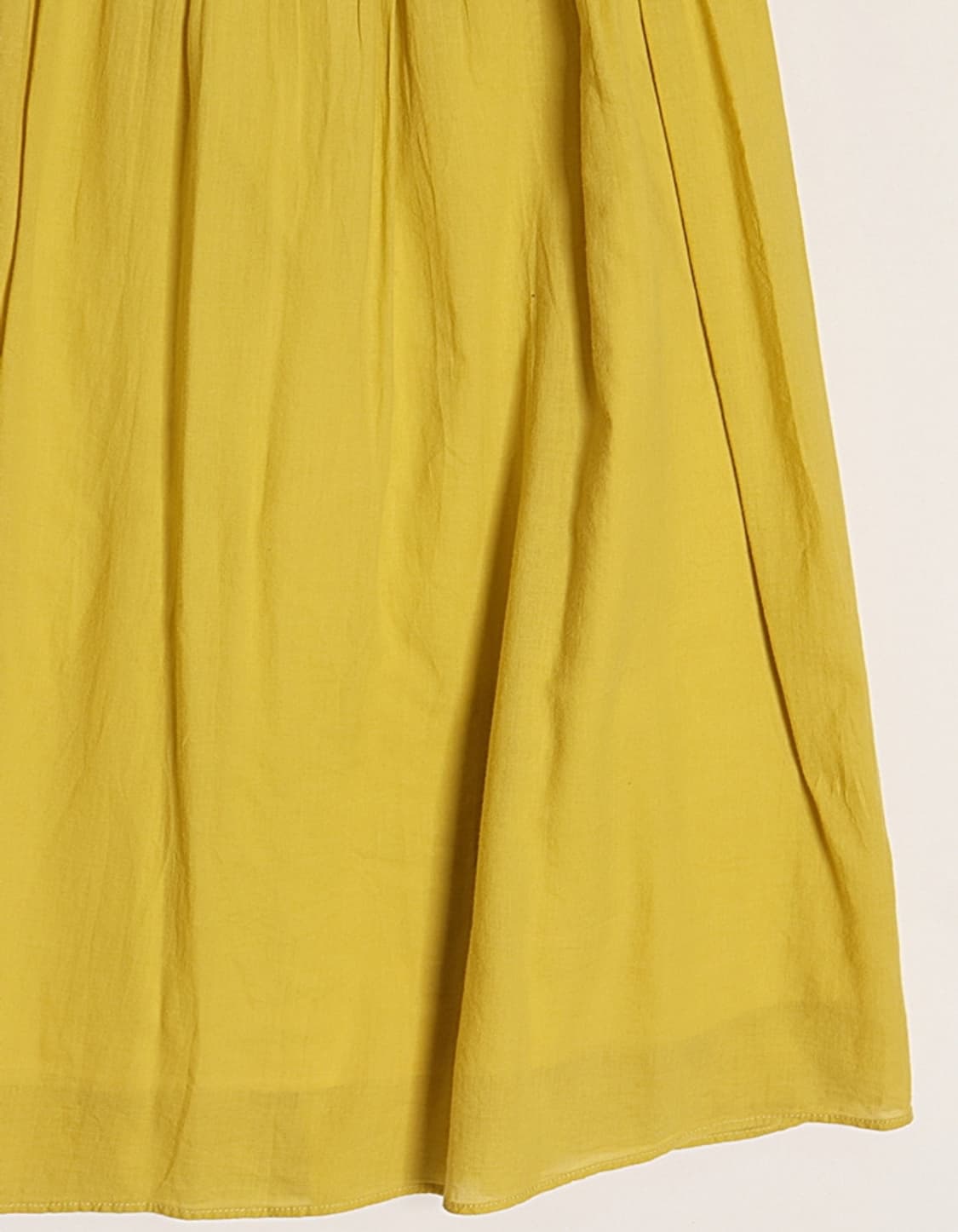 Samansa Mos2 blue Cotton Flared Skirt  상품이미지6