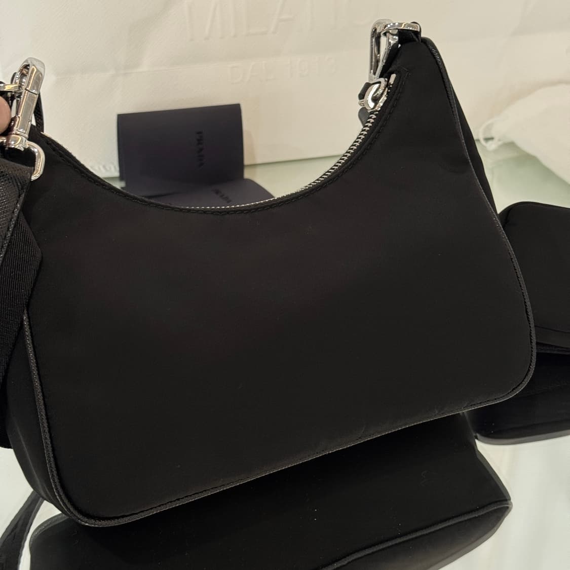 [정품] 프라다 리나일론 2005 리에디션 테수토 호보백  상품이미지7