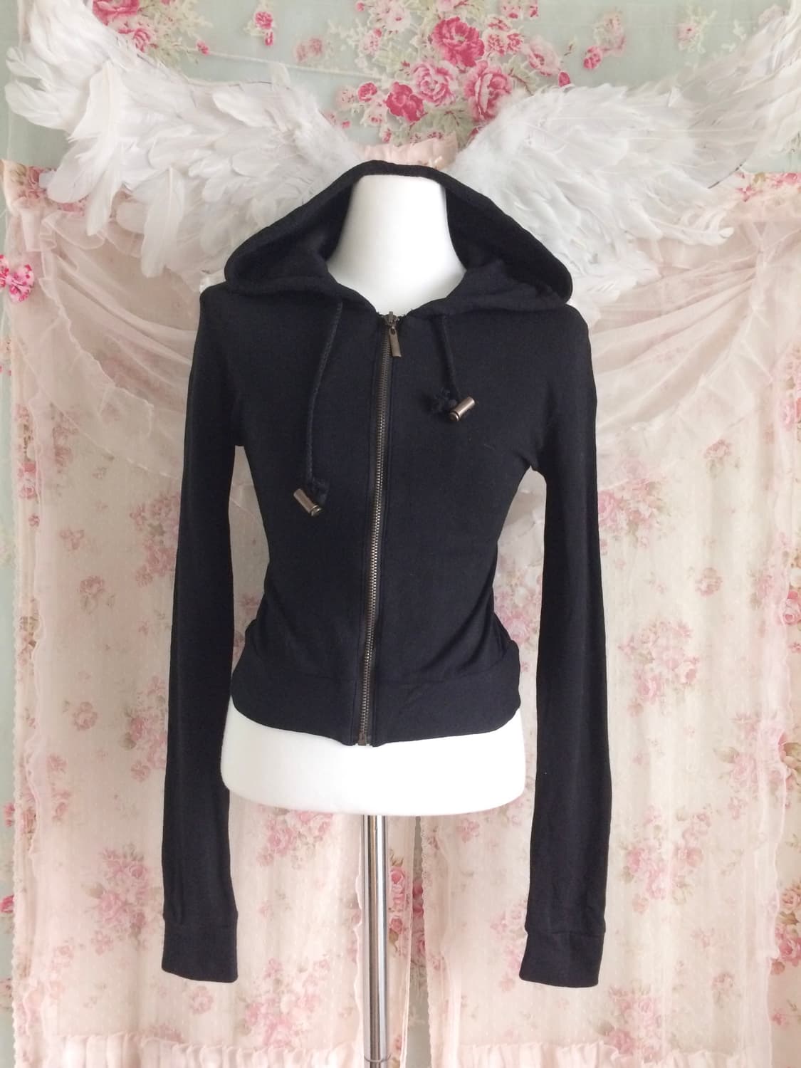 Cecil Mc bee balck hood zip up 상품이미지3