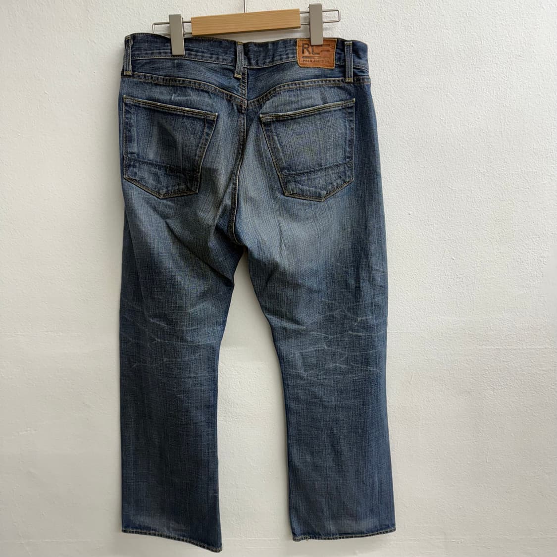 폴로진스 진청 데님 팬츠 (34) 상품이미지3