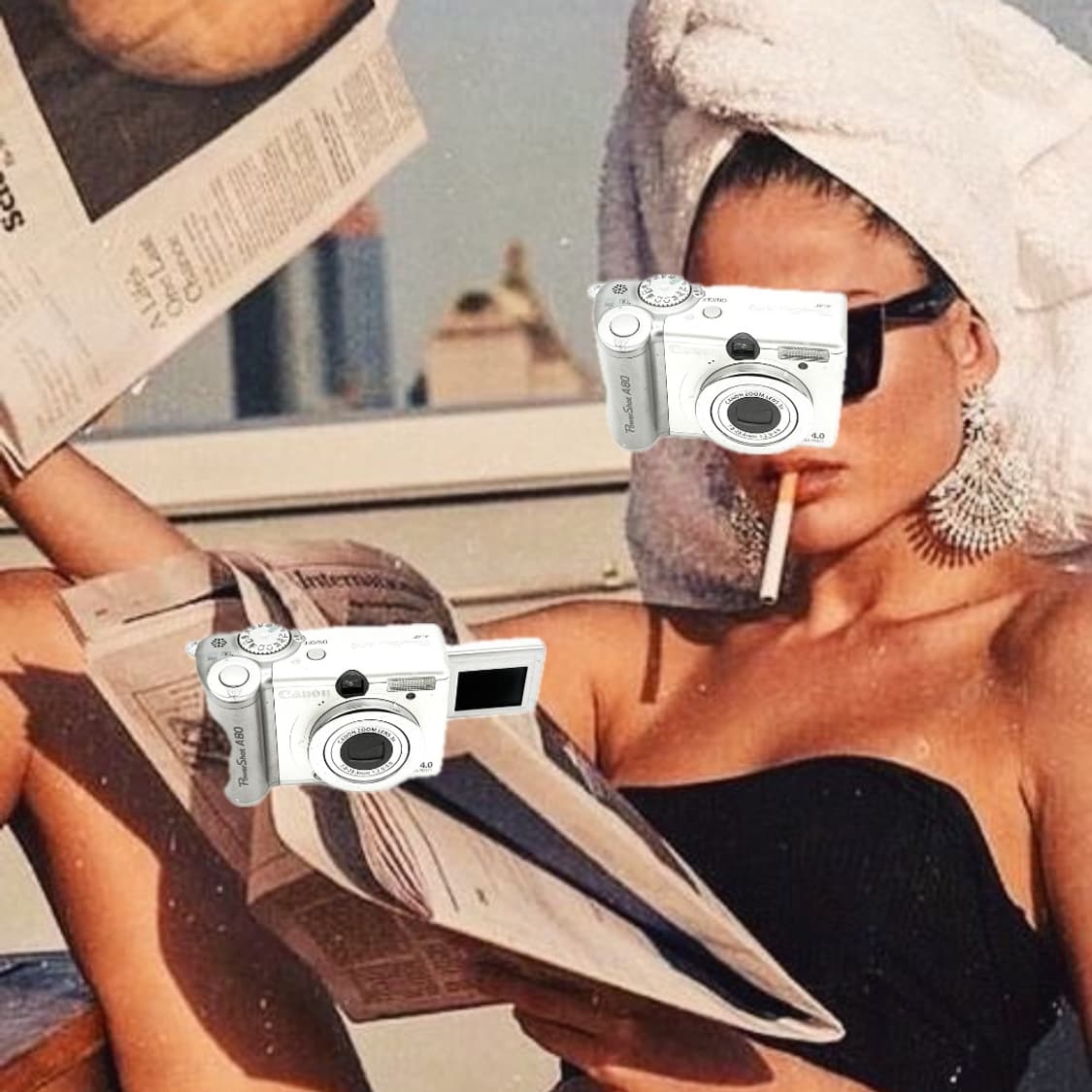 셀카&초희귀!) Canon PowerShot A80 디카 카메라 상품이미지1