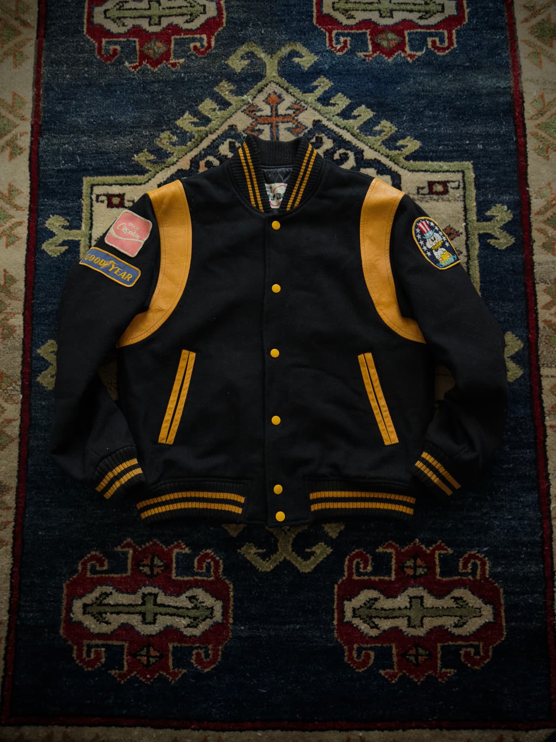 VTG My boy by ssk teddy wool varsity 상품이미지1