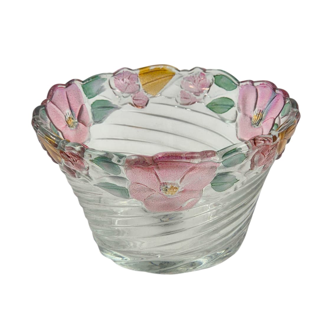 80s 오츠카 컬러 동백꽃 스윌 유리볼 1p 상품이미지3