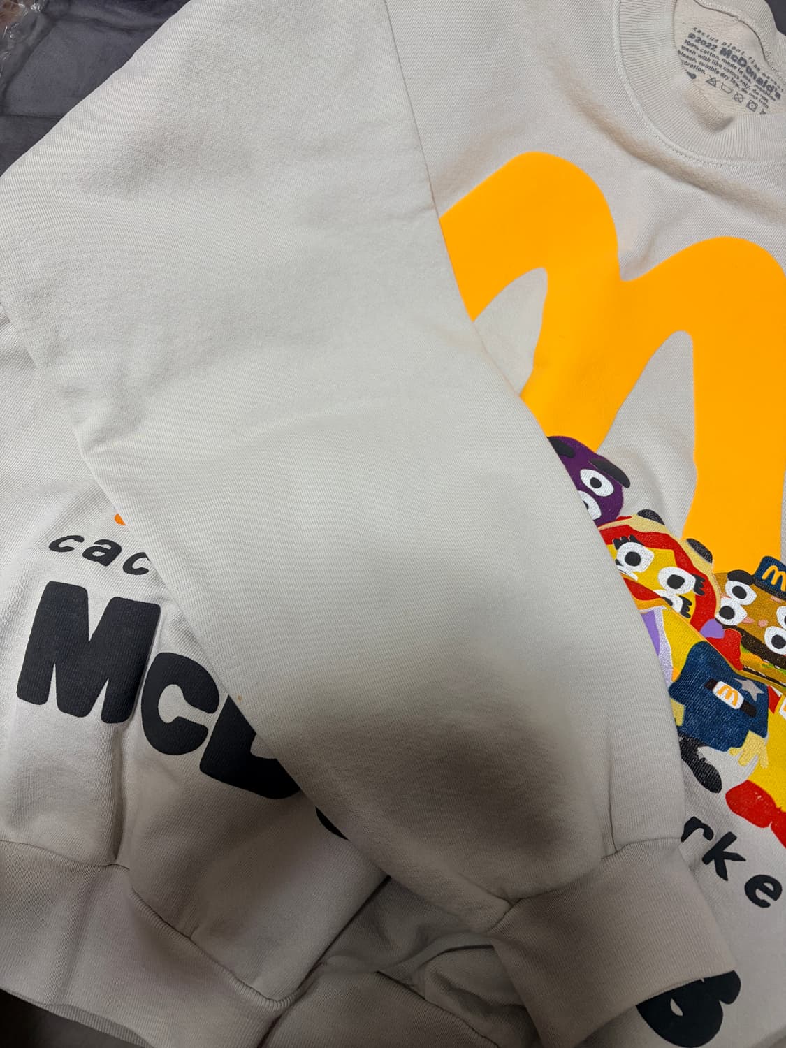 CPFM x 맥도날드 크루넥 그레이 (L size) 상품이미지4