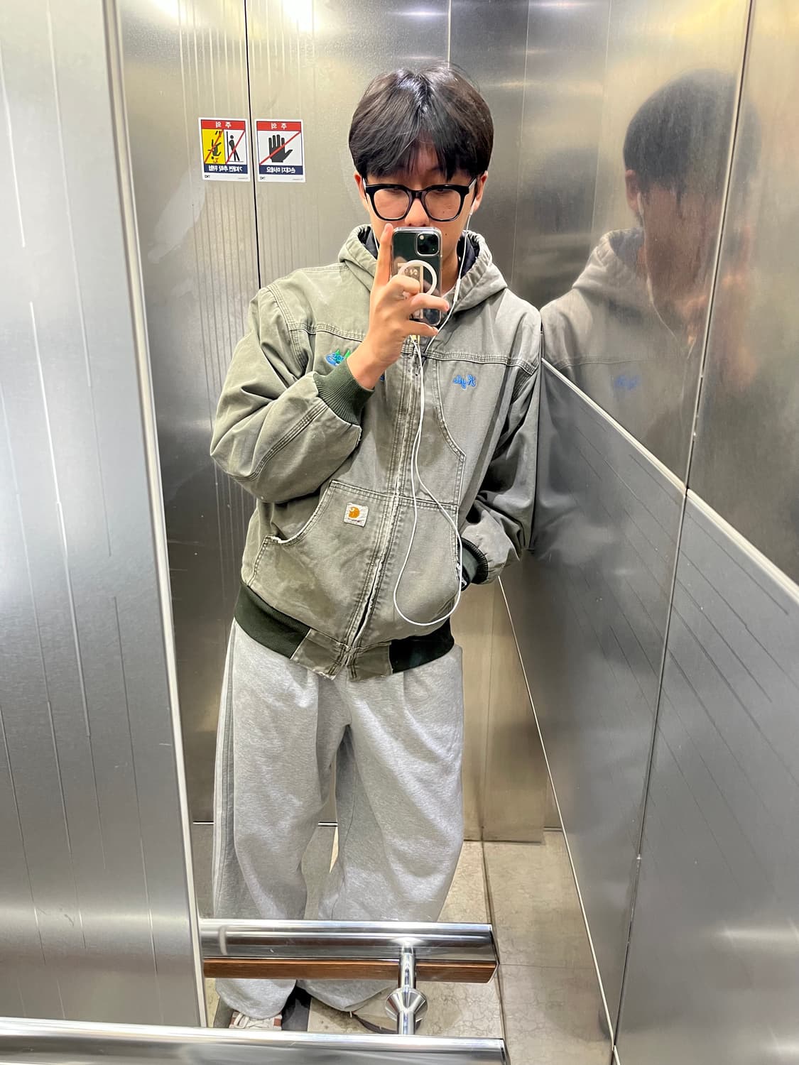 칼하트 슈프림 j318 워크자켓 상품이미지6