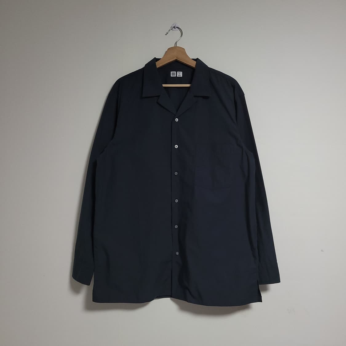 (XL) UNIQLO U 유니클로 유메르 오픈 칼라 셔츠 남방 빅사이즈 상품이미지1