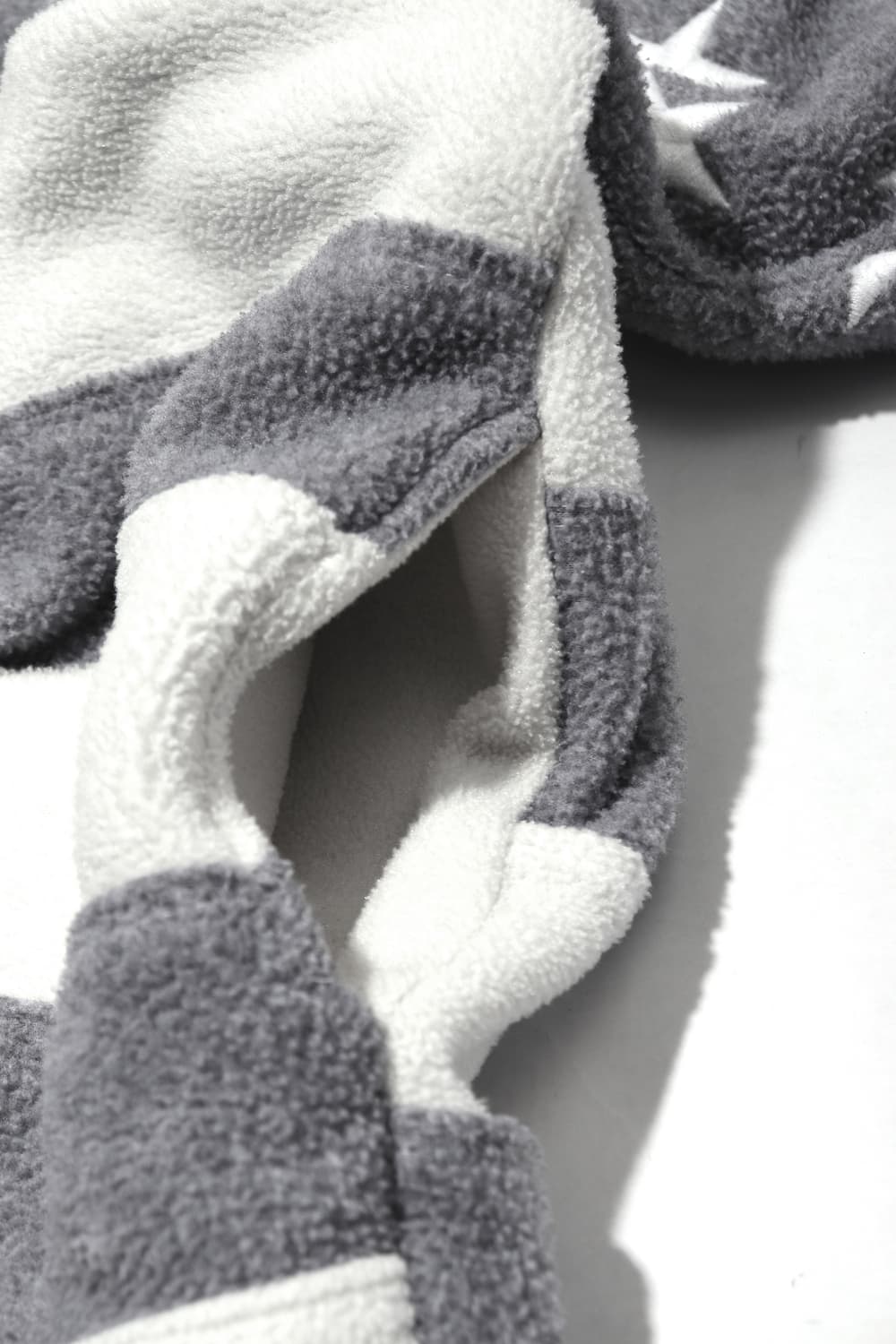 USA VINTAGE 성조기 플래그 아노락 플리스 점퍼 size S 상품이미지5