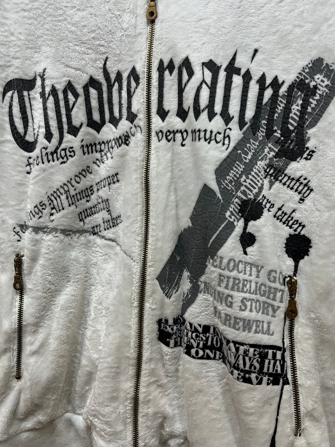 beaumere JPN 락펑크 플리스 후드집업  상품이미지2