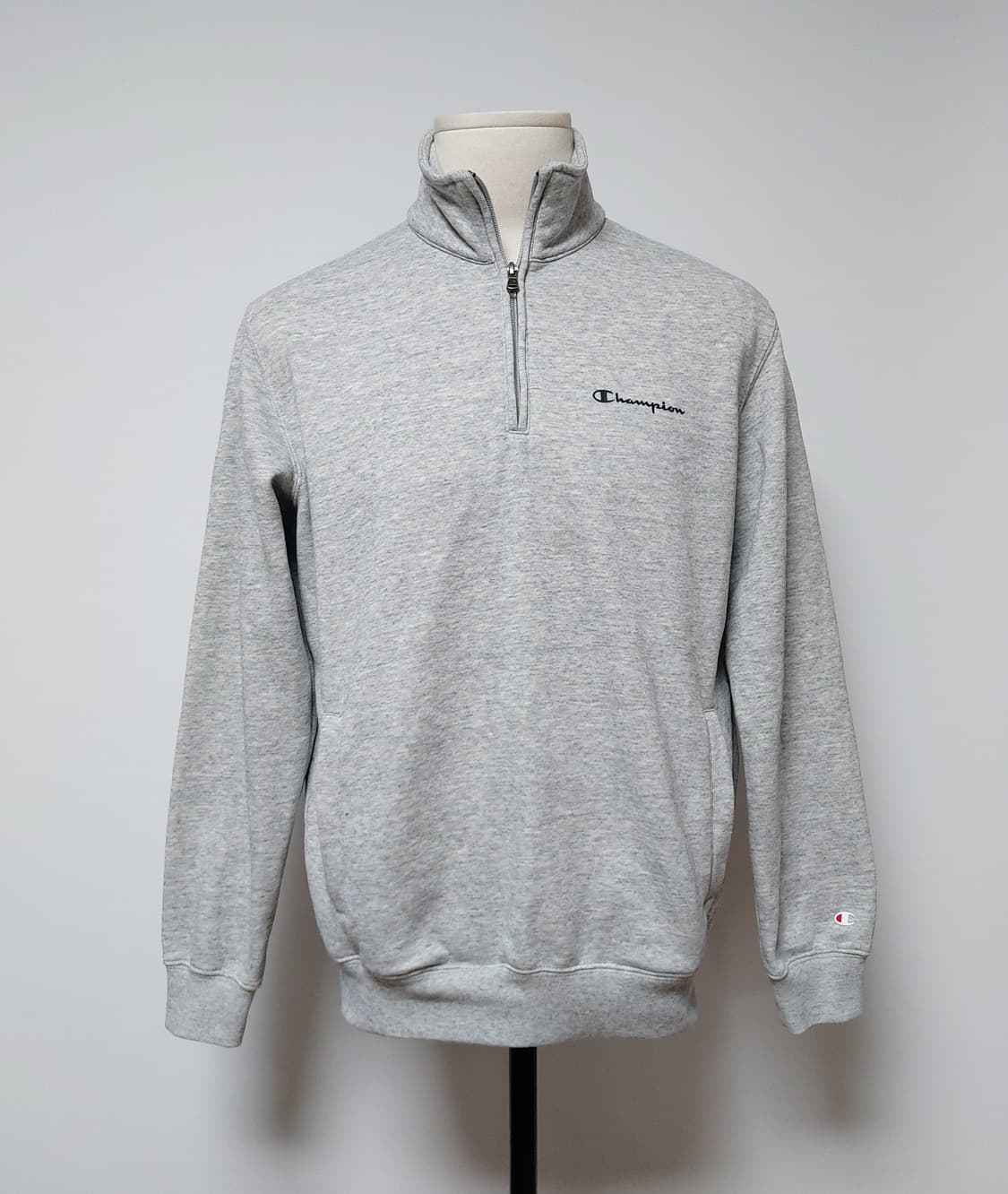 챔피온 스몰로고 하프 집업 맨투맨 (L)
 상품이미지1