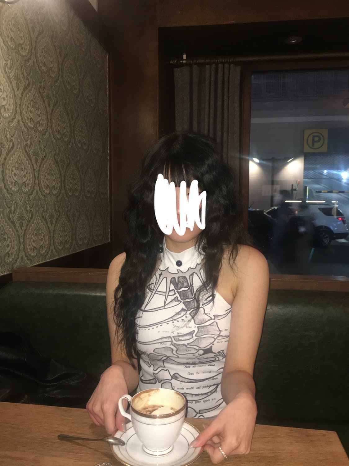 Wsw 중국 디자이너 브랜드 홀터넥 탑 나시 상품이미지4