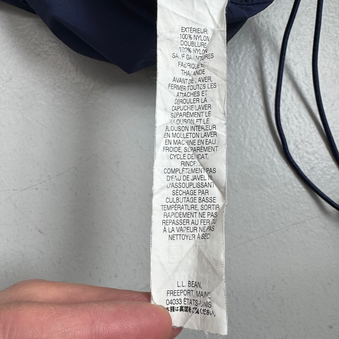 엘엘빈 풀오버 고프코어 마운틴 나일론 바람막이 자켓 상품이미지7