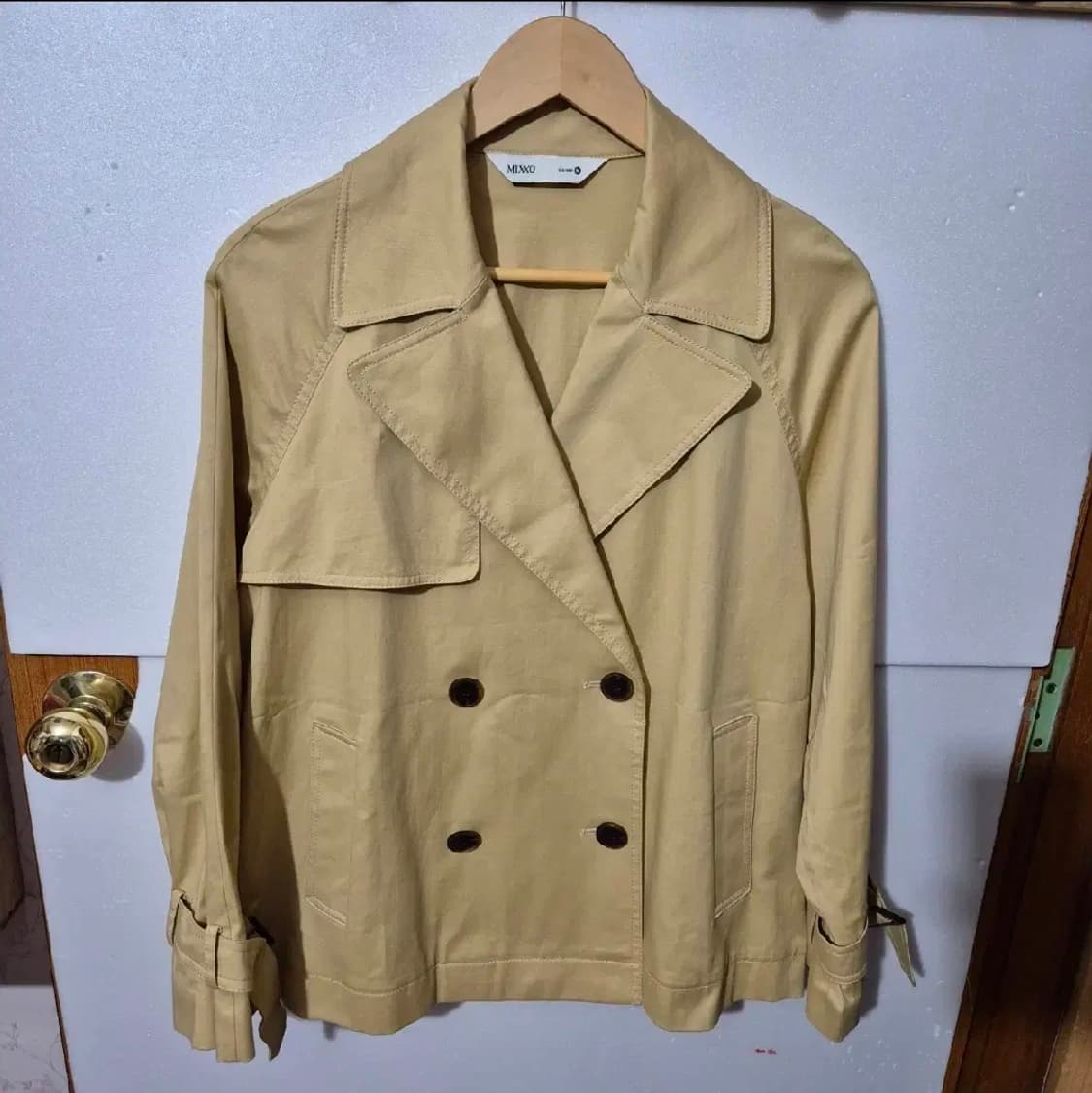 s급상태 미쏘 mixxo 트렌치 코트 M 상품이미지1